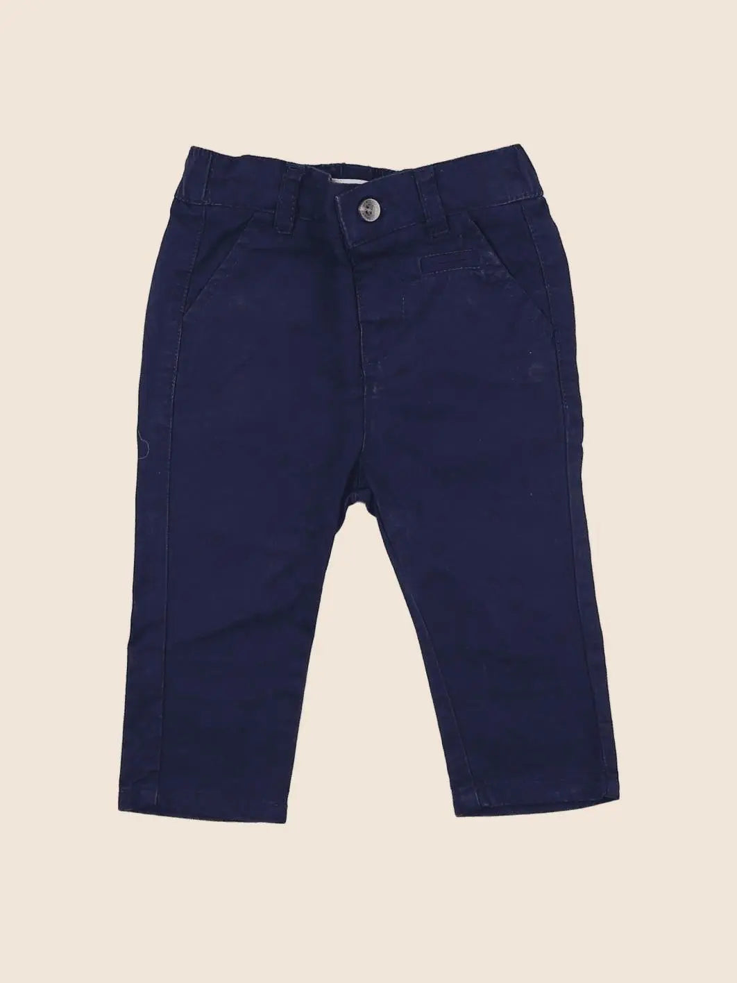 Vertbaudet - pantalon bleu - 6 mois