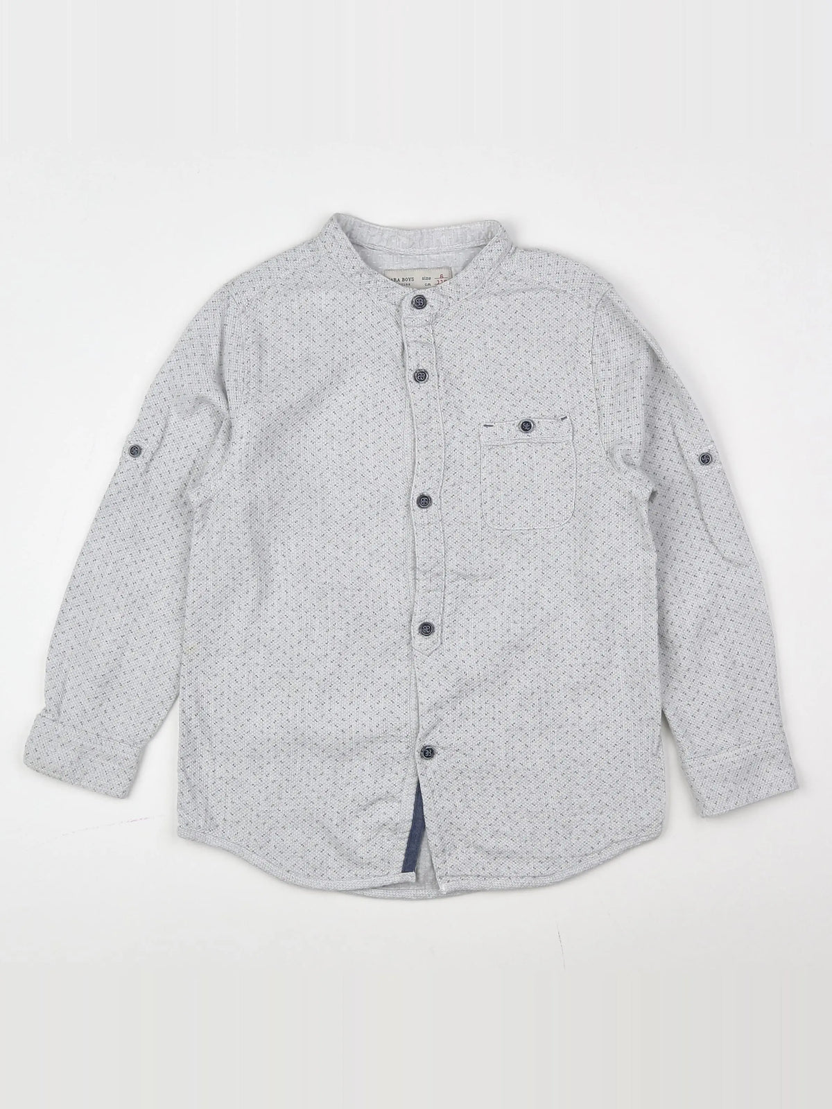Zara - chemise gris - 6 ans
