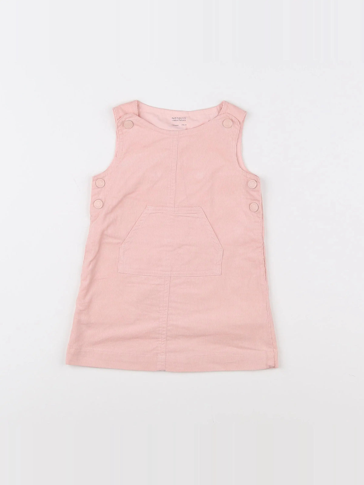 Natalys - robe rose - 12 mois