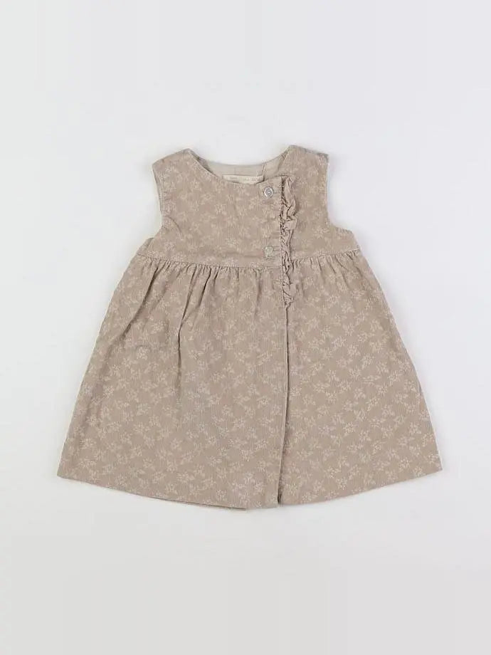 Zara - robe beige - 12/18 mois