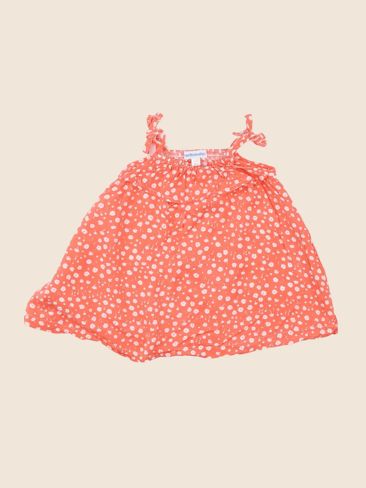 Vertbaudet - robe rose - 3 mois