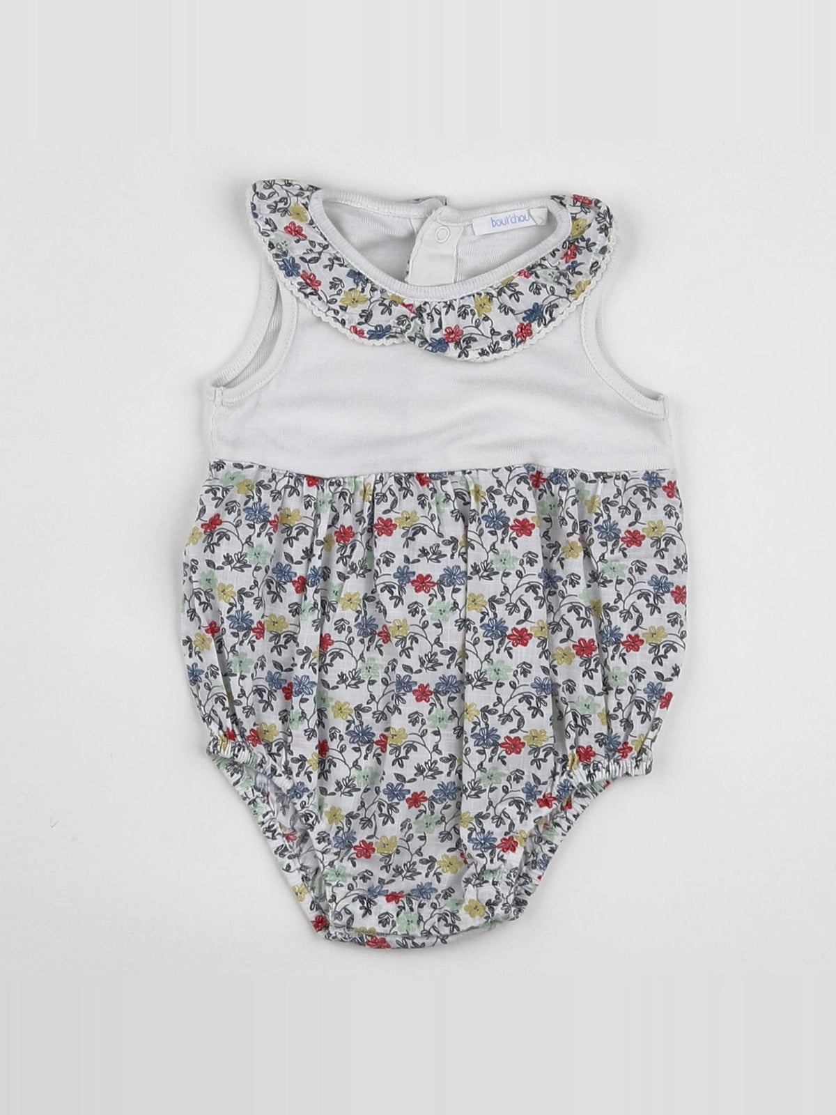 Boutchou - combinaison multicolore - 1 mois