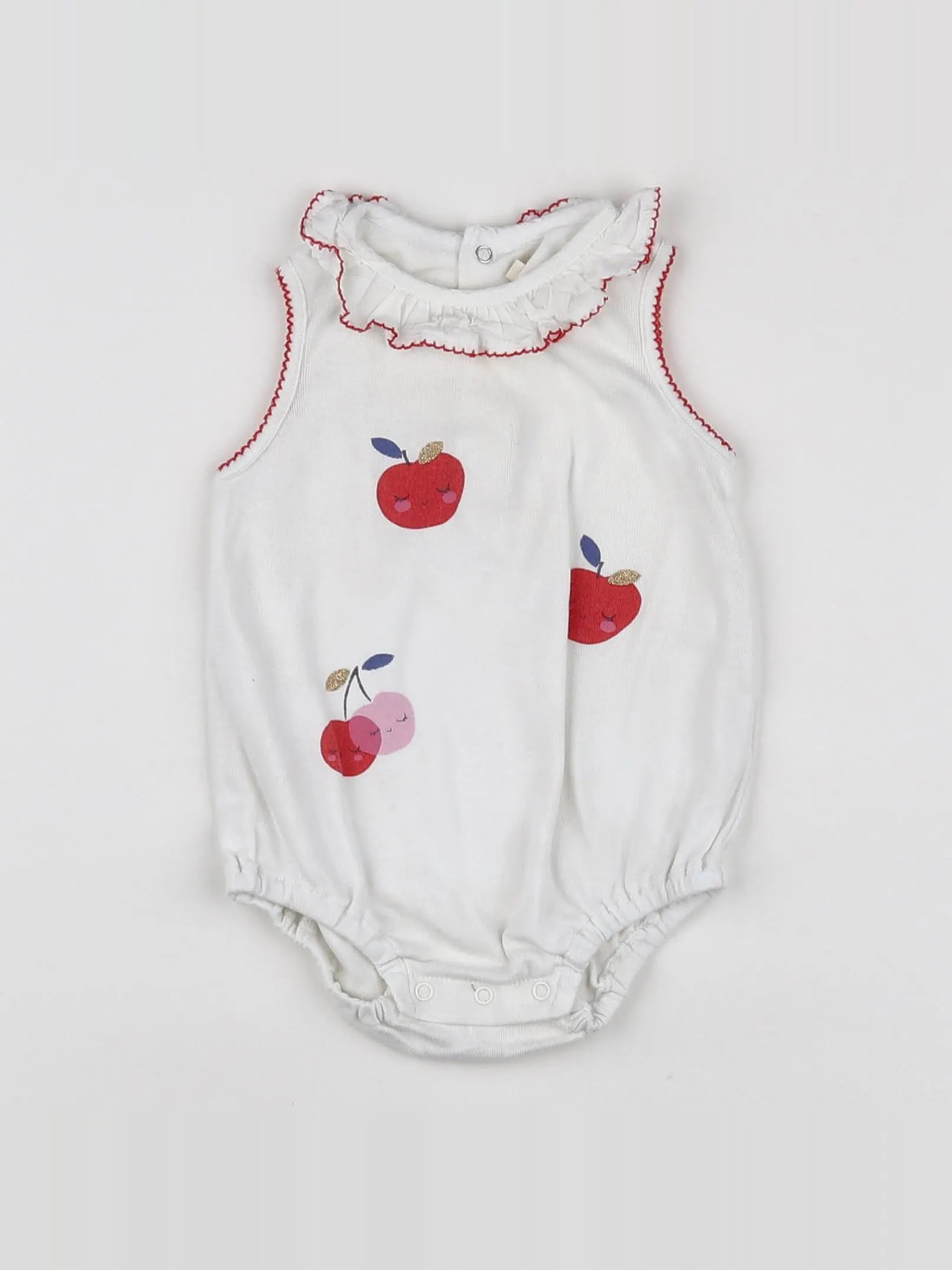 Catimini - combinaison blanc - 6 mois