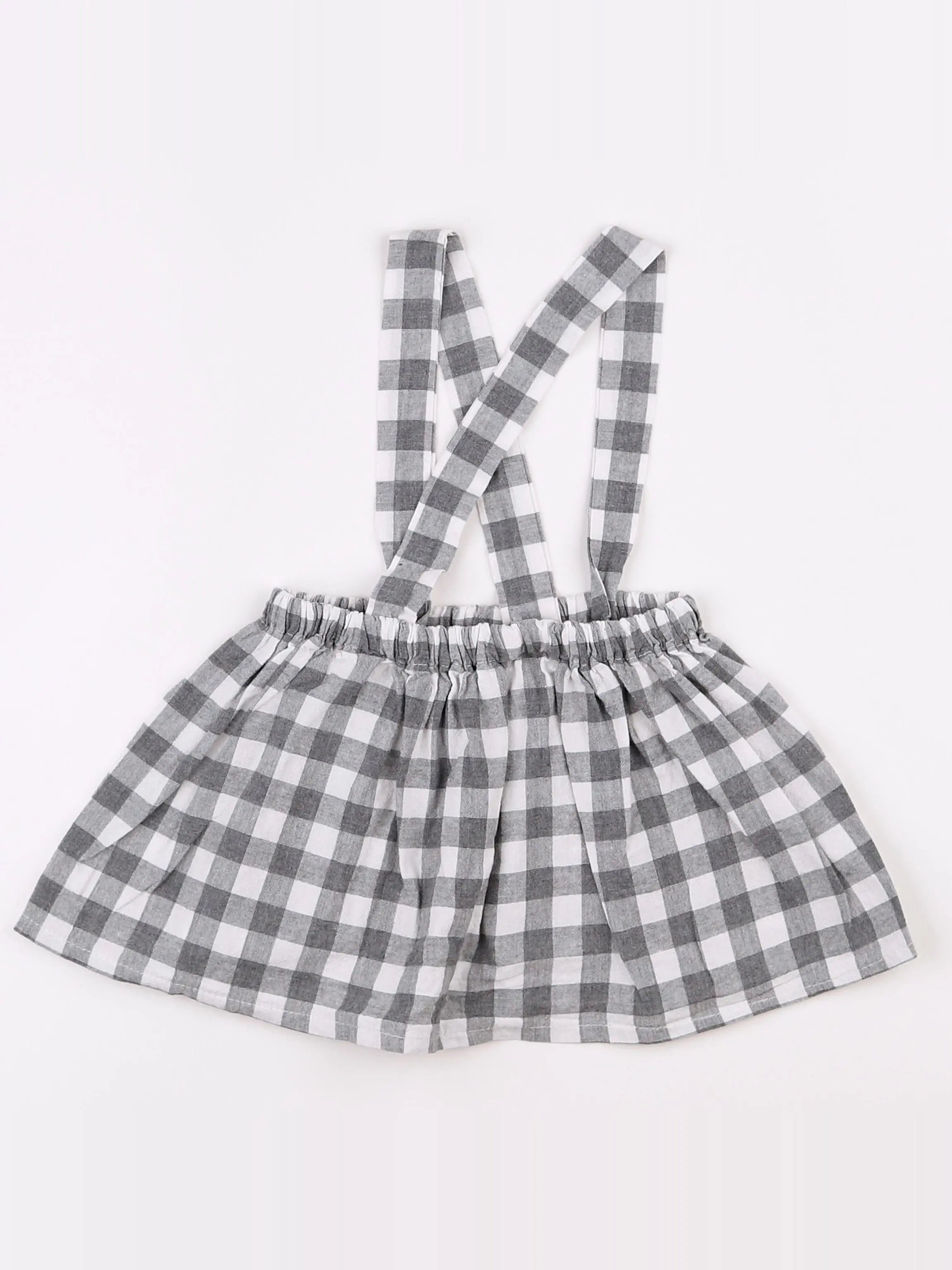 Lola Palacios - jupe blanc, gris - 18 mois