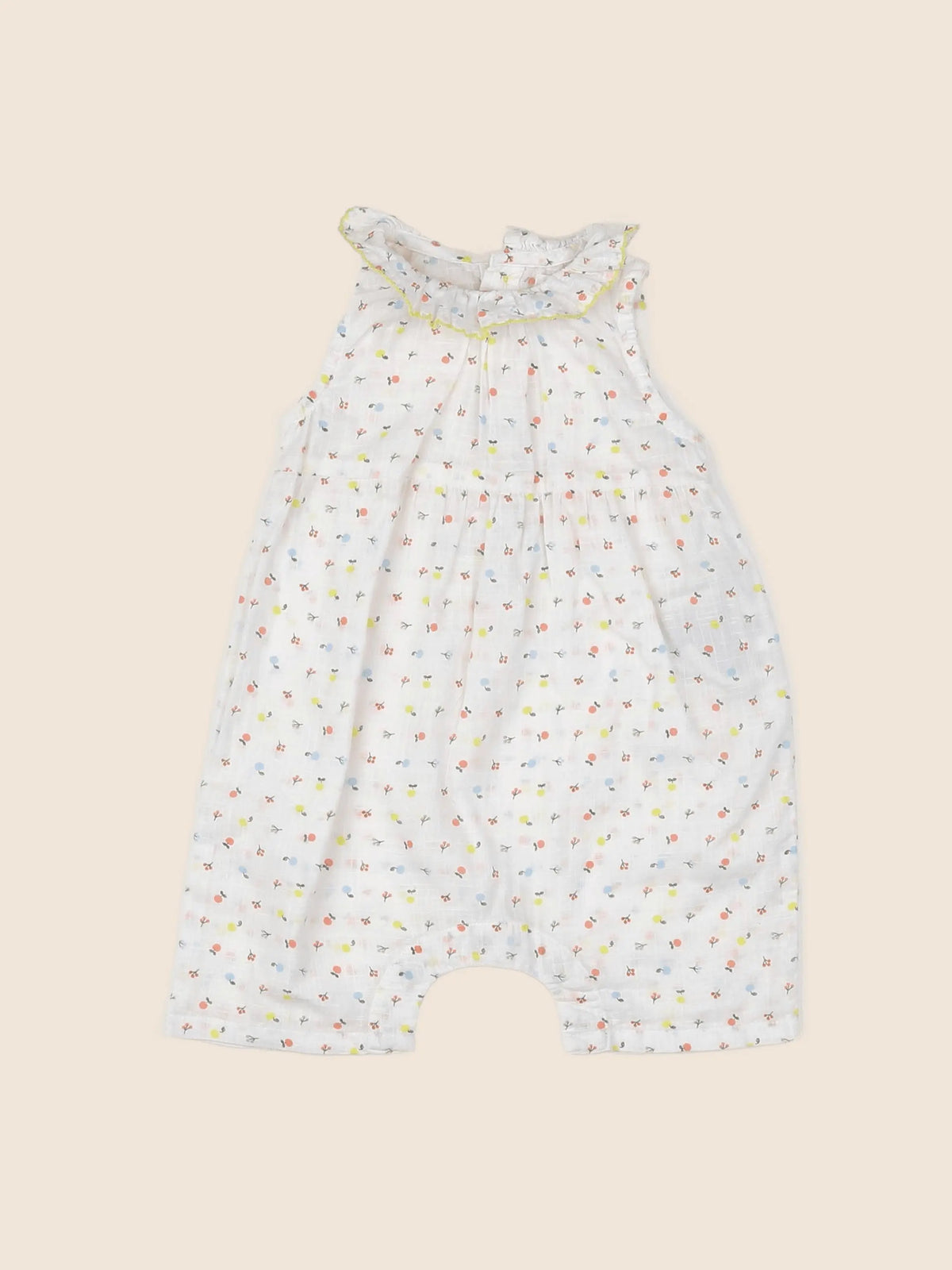 Boutchou - combinaison multicolore - 6 mois