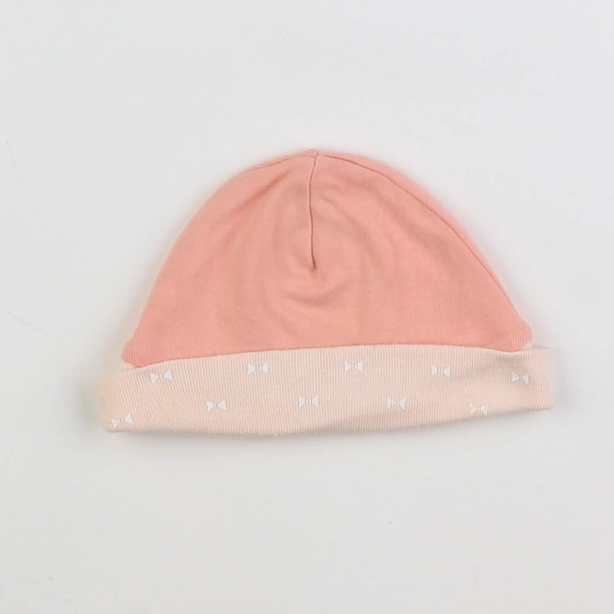 Vertbaudet - bonnet rose - 3 mois