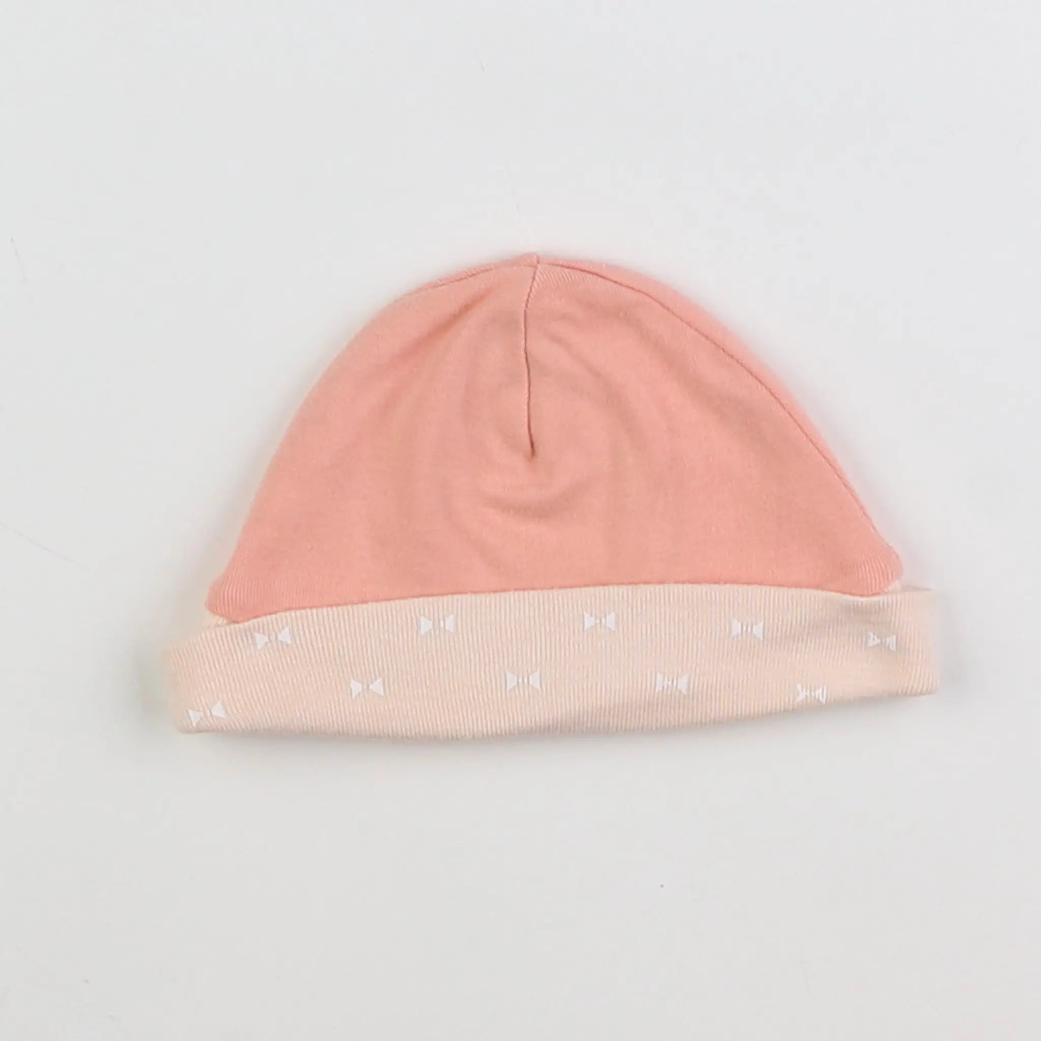 Vertbaudet - bonnet rose - 3 mois