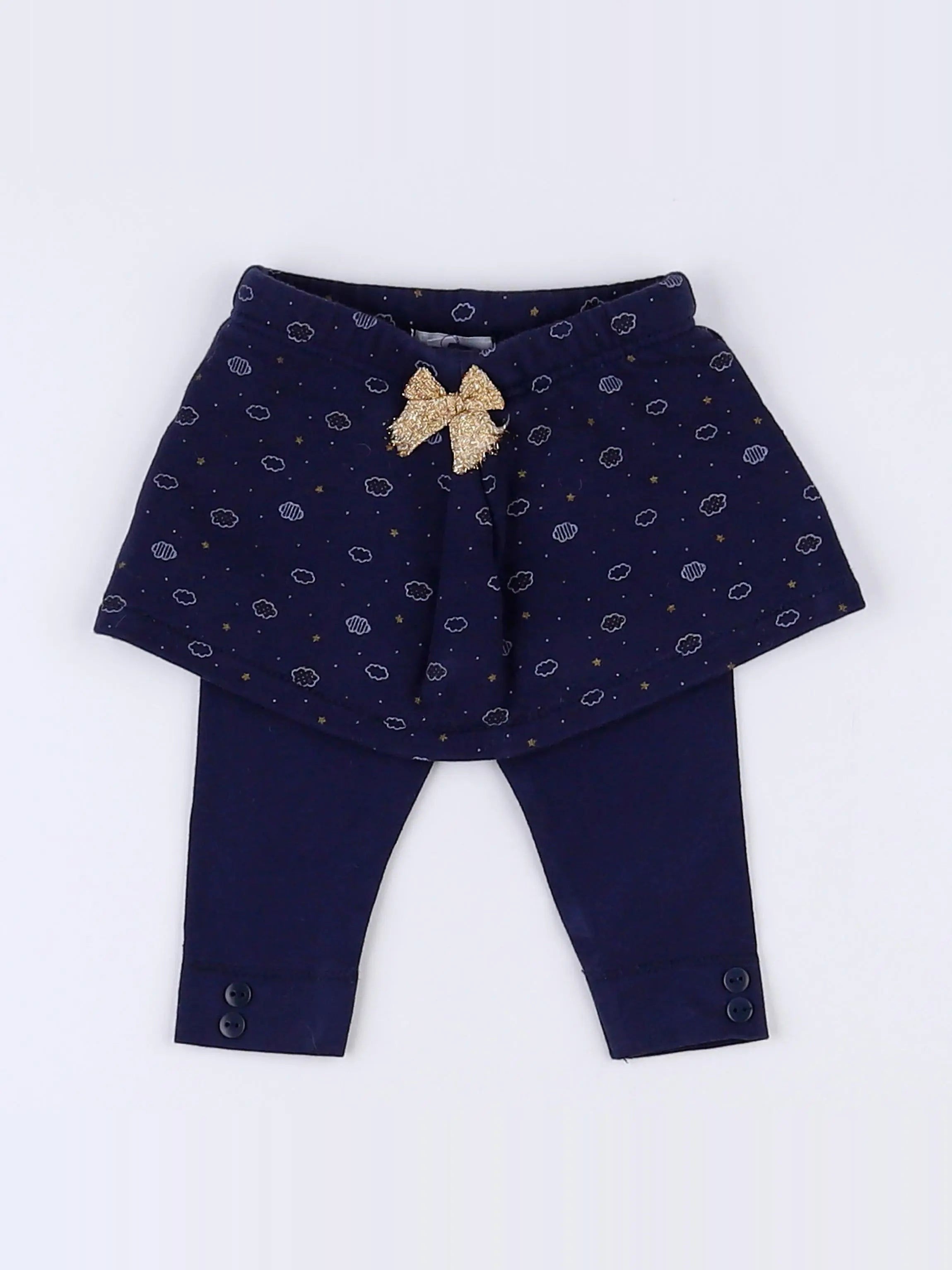 Absorba - legging bleu, or - 1 mois