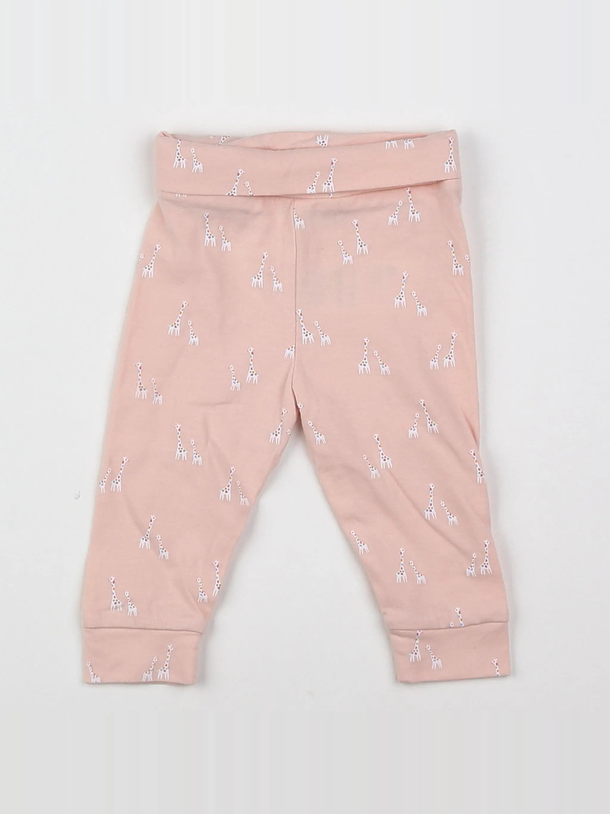 Vertbaudet - legging rose - 3 mois