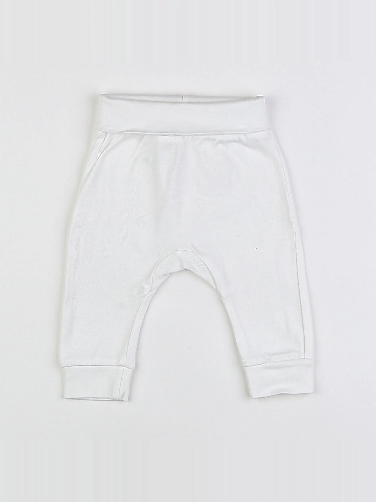 H&M - legging blanc - 3 mois