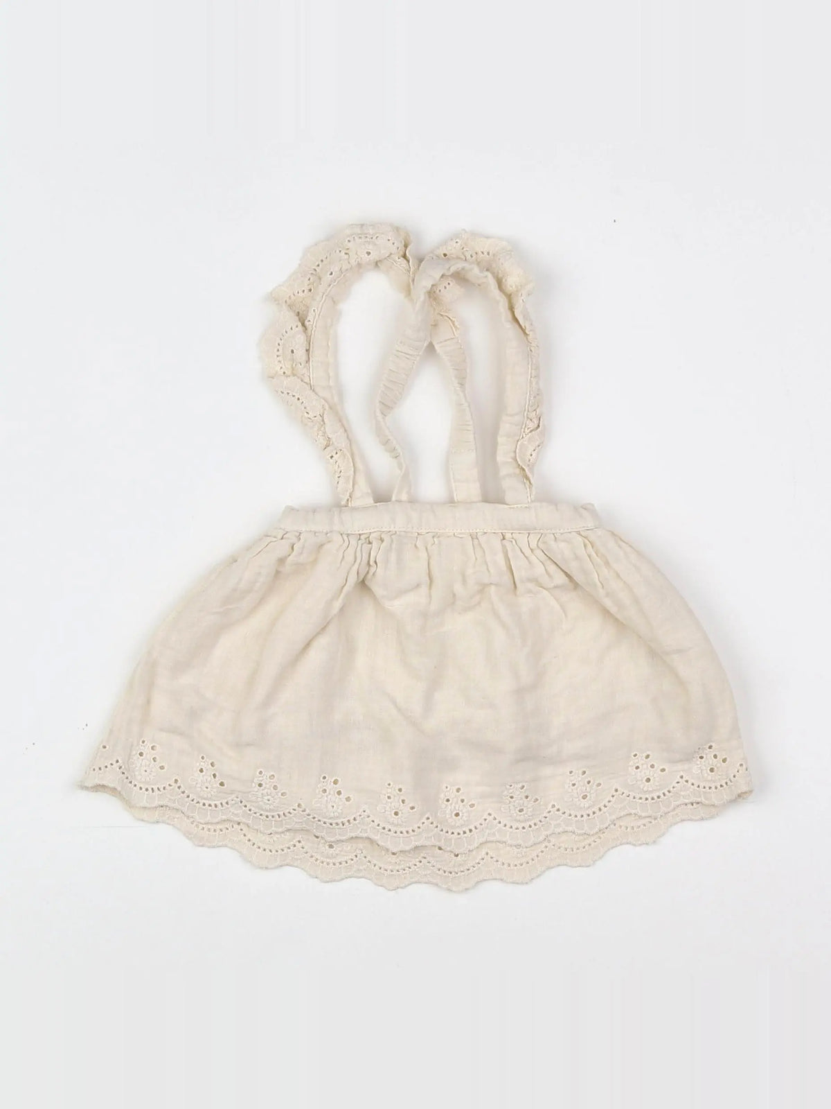 Vertbaudet - jupe beige - 3 mois