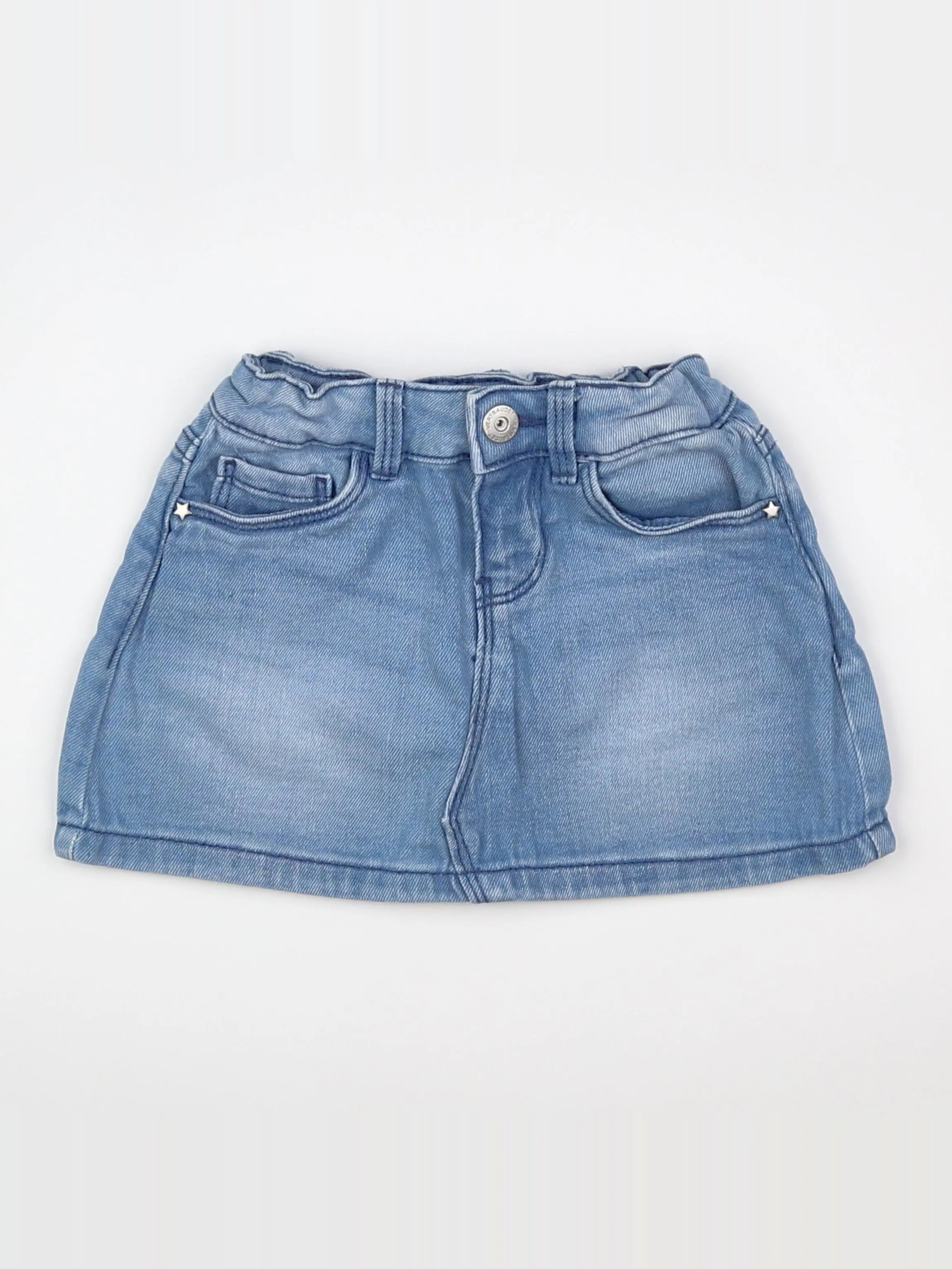 Vertbaudet - jupe bleu - 4 ans