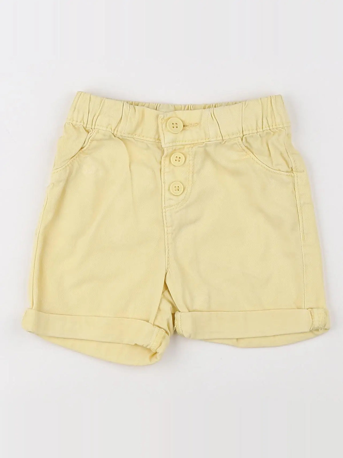 Tape à l'oeil - short jaune - 9 mois