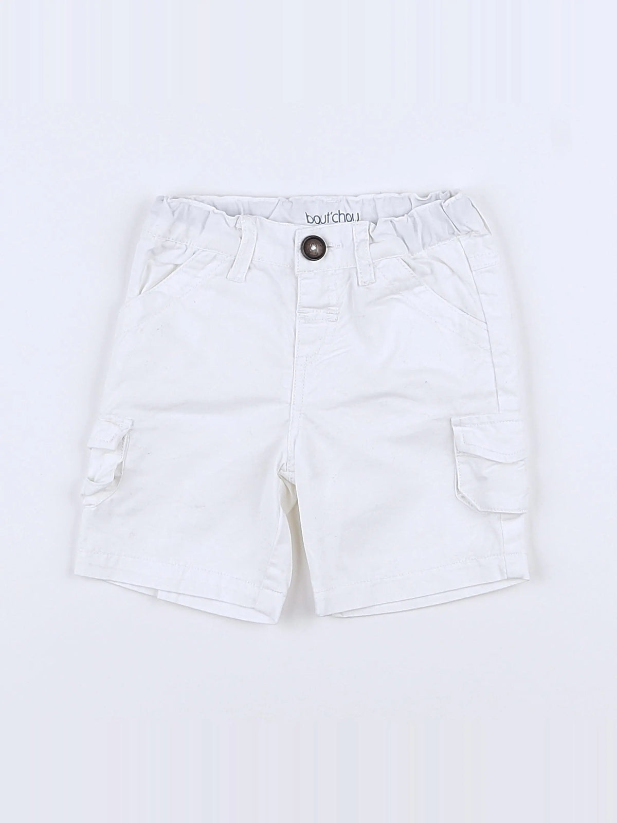 Boutchou - short blanc - 6 mois