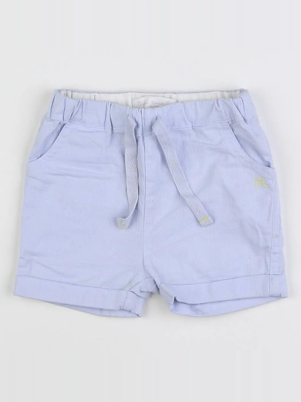Cadet Rousselle - short bleu - 3 mois