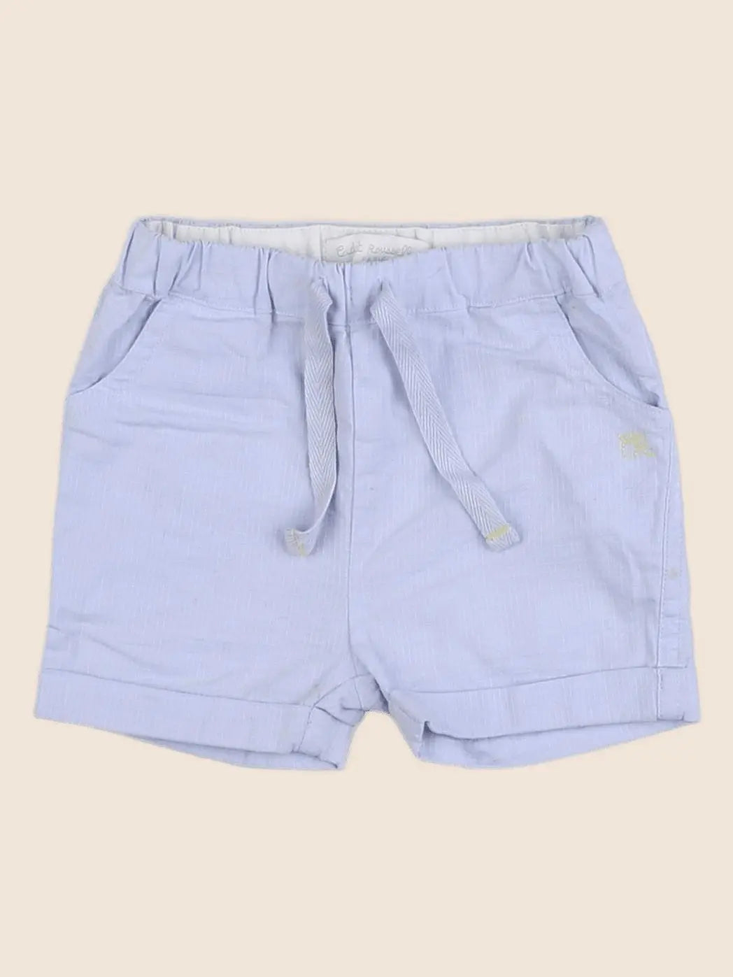 Cadet Rousselle - short bleu - 3 mois