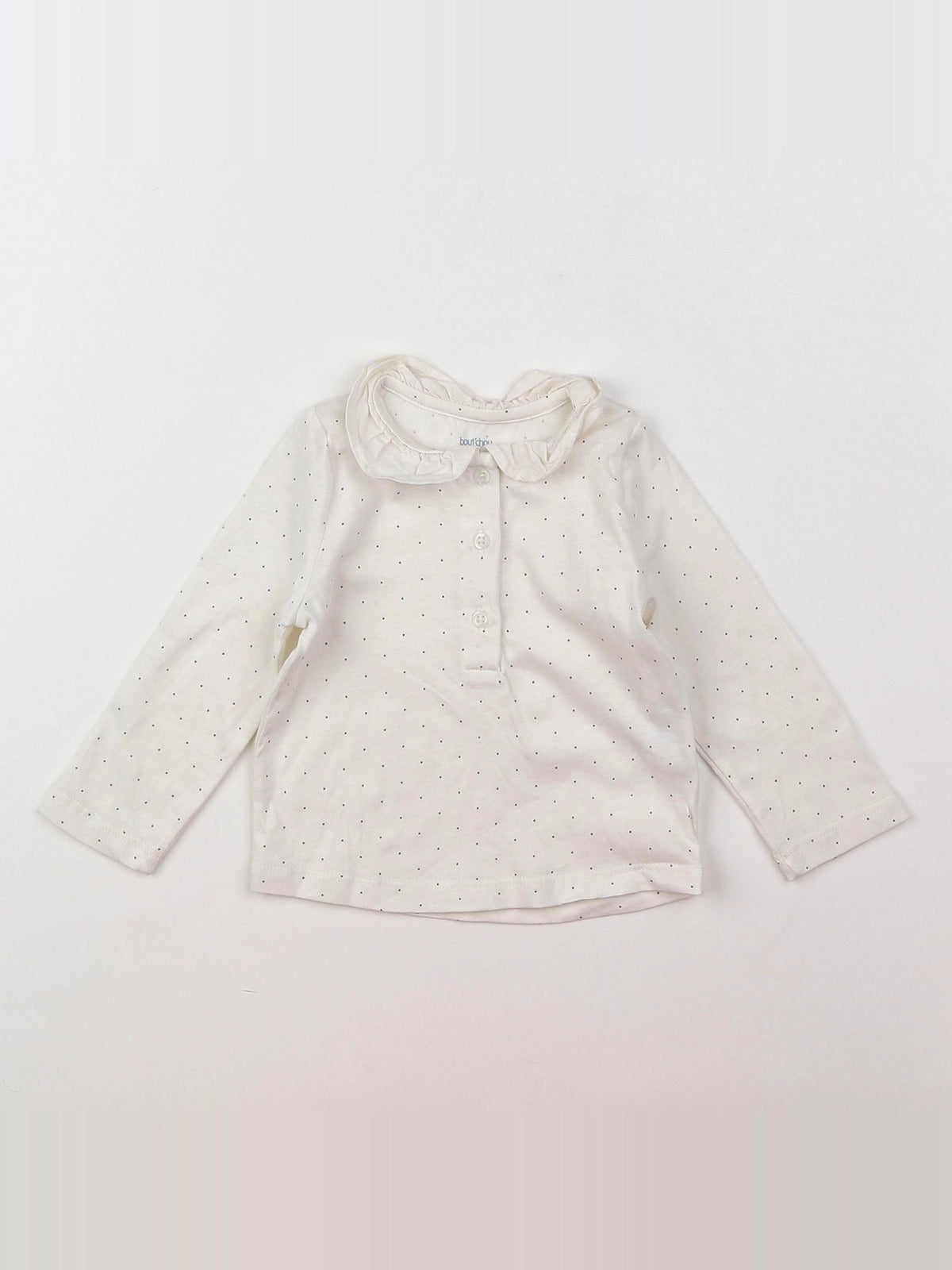 Boutchou - tee-shirt beige - 9 mois