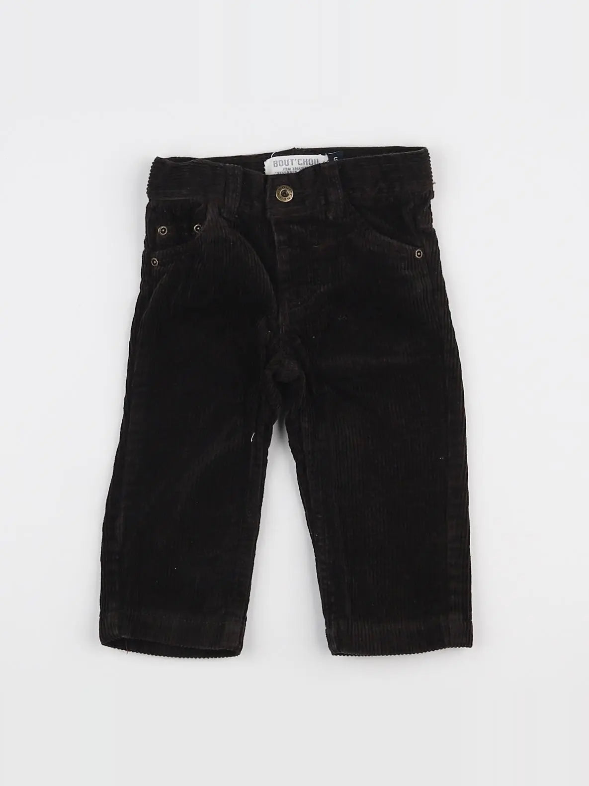 Boutchou - pantalon marron - 6 mois