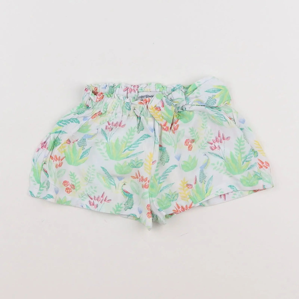 Vertbaudet - short multicolore - 9 mois
