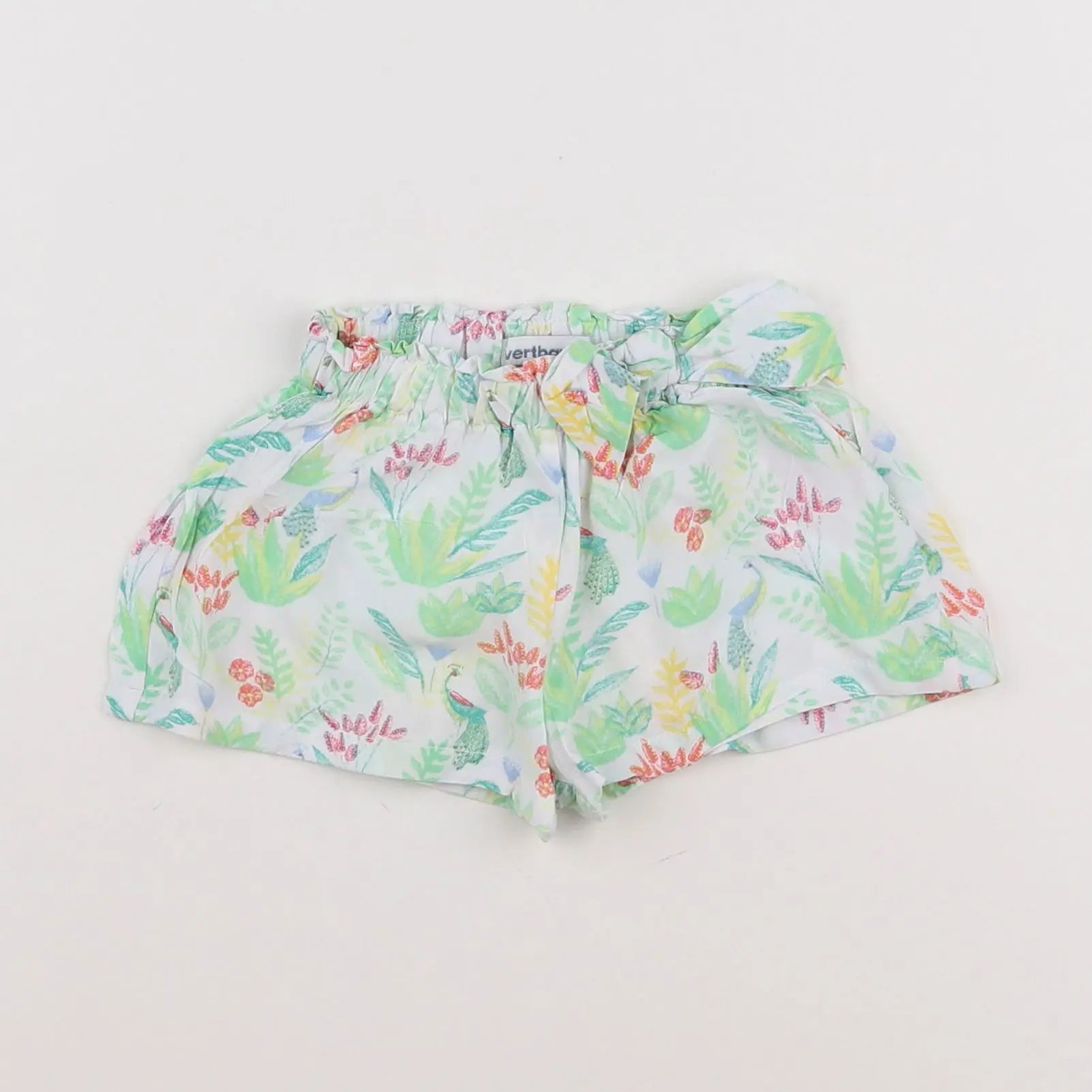 Vertbaudet - short multicolore - 9 mois