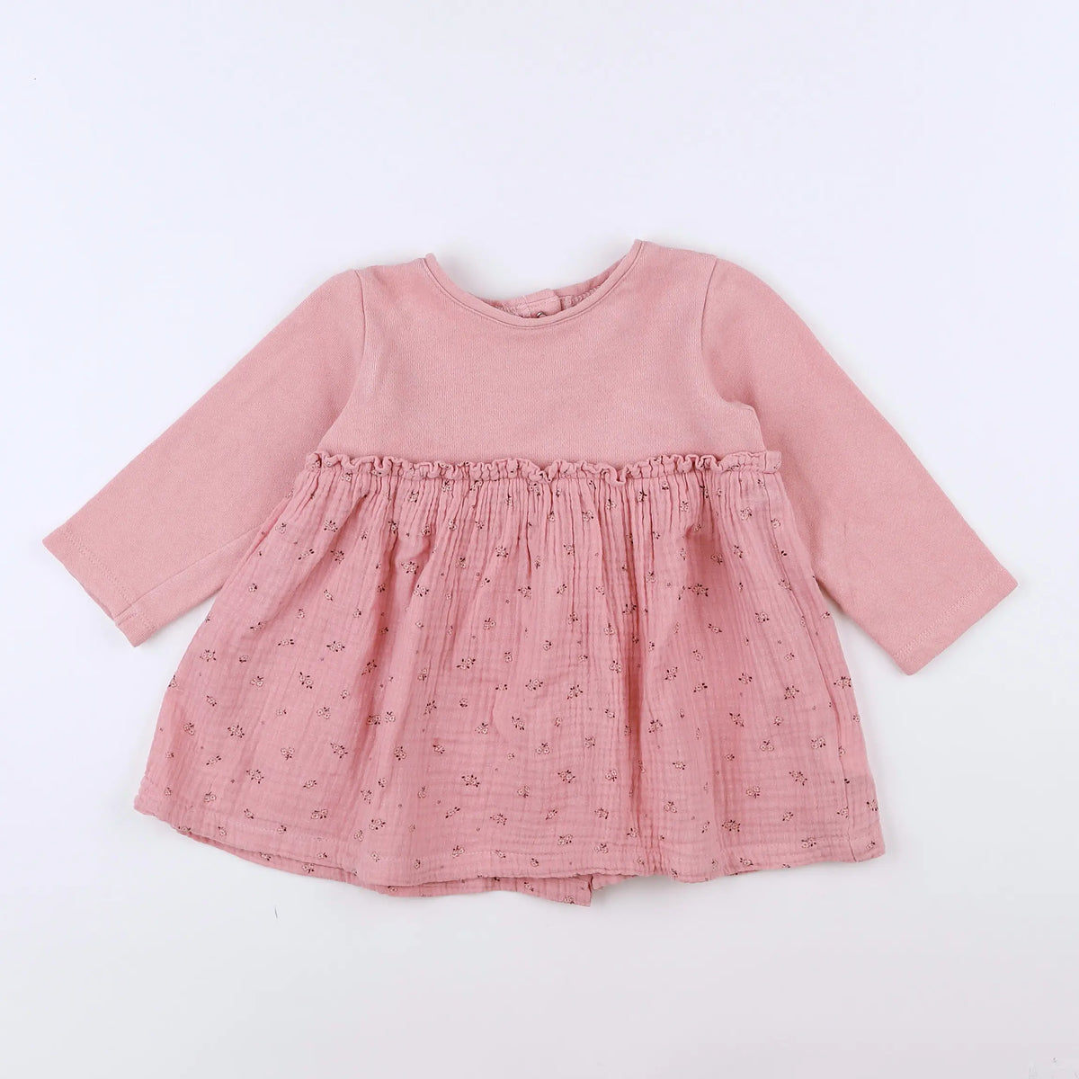 Vertbaudet - robe rose - 18 mois