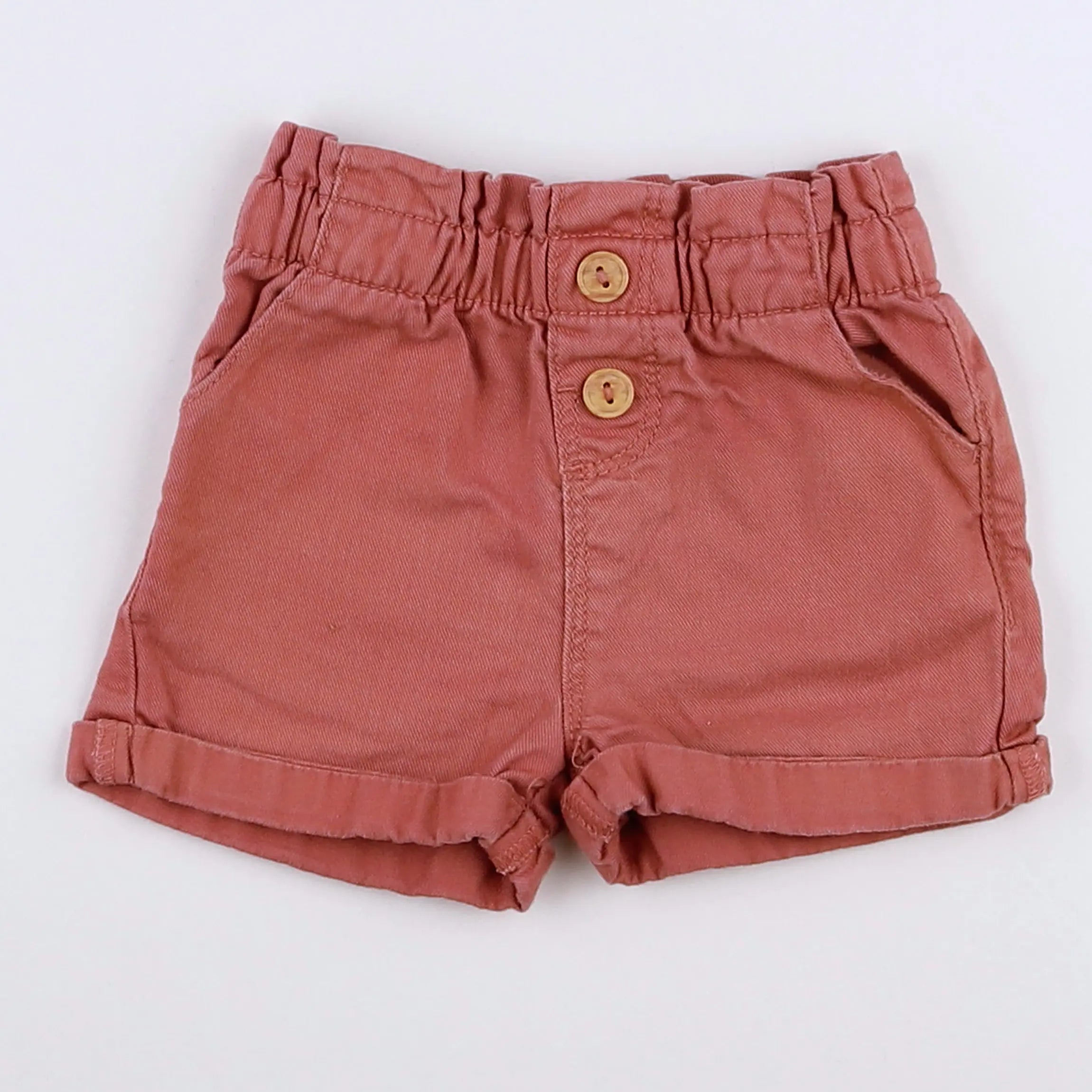 Vertbaudet - short rose - 6 mois