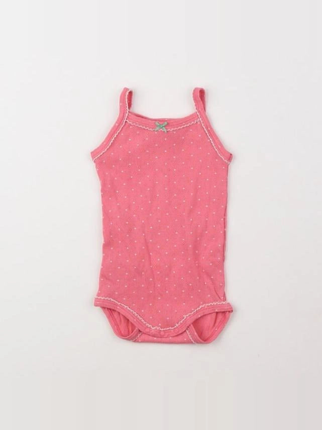 Petit Bateau - body rose - 3 mois