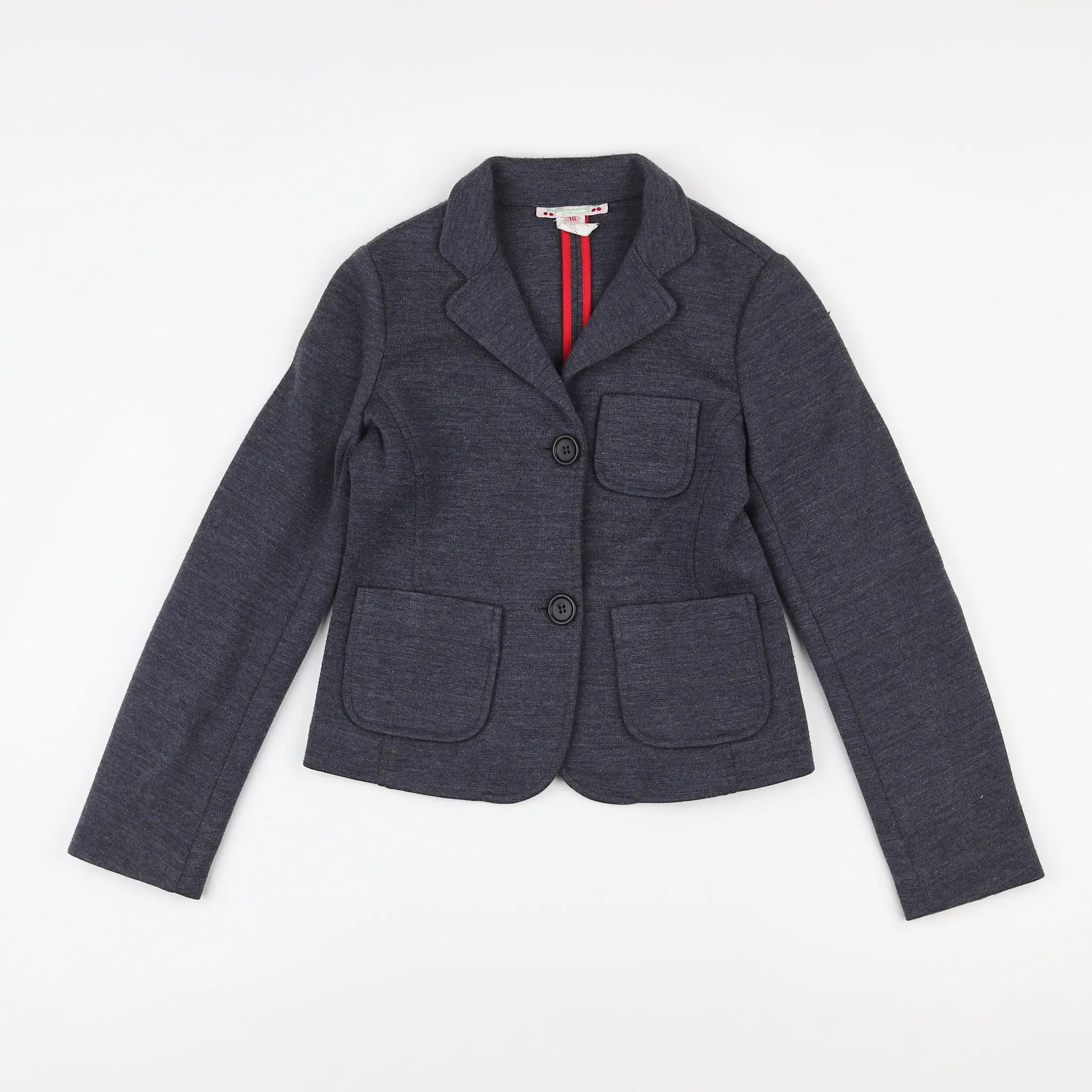 Bonpoint - veste gris - 10 ans