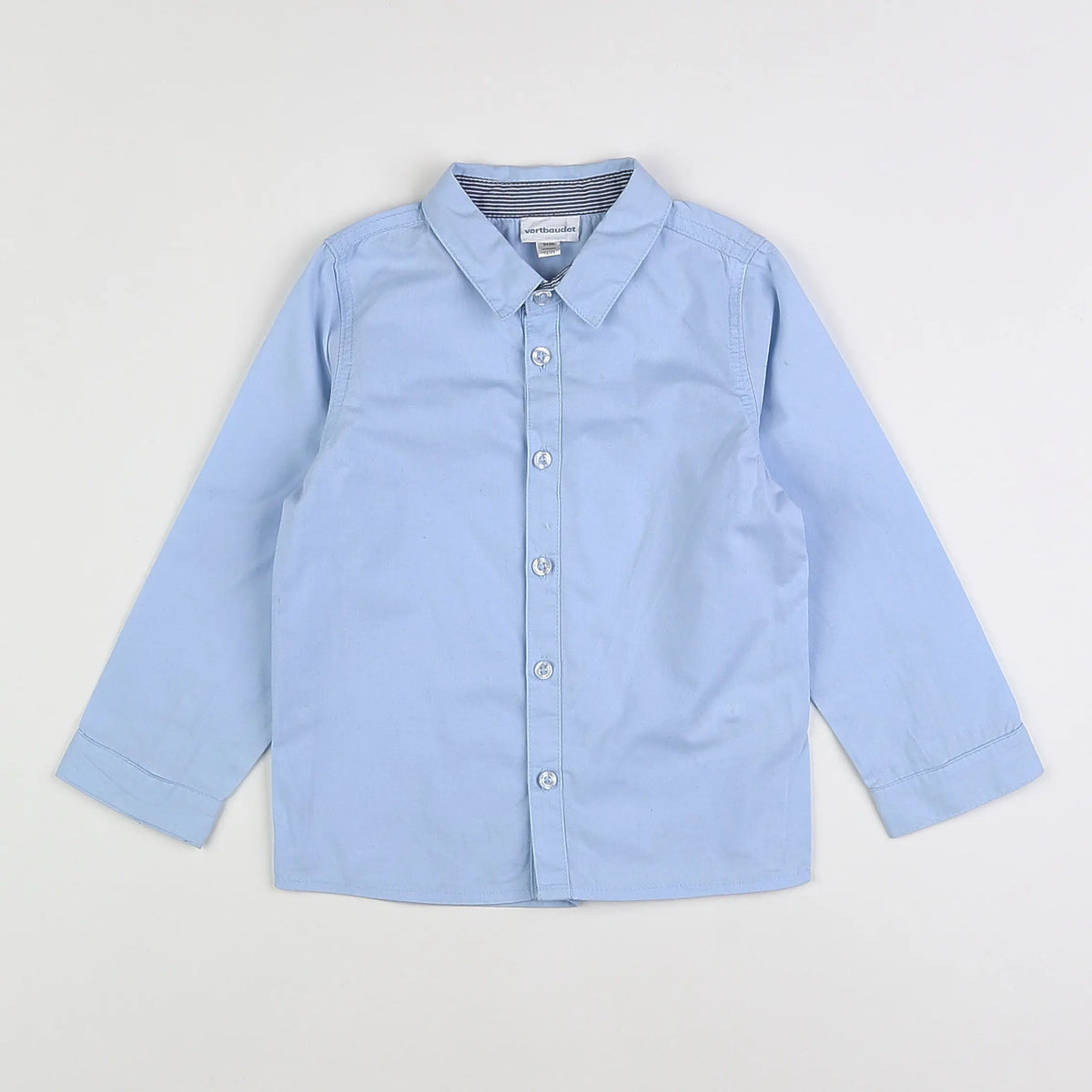 Vertbaudet - chemise bleu - 3 ans