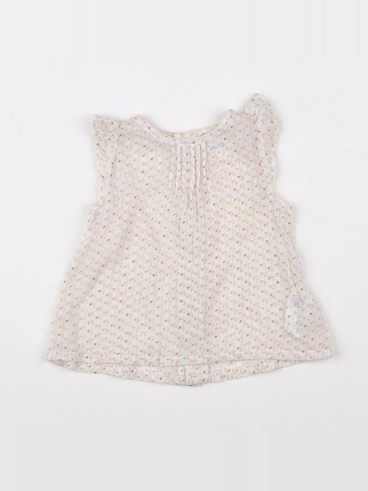Boutchou - blouse multicolore - 3 mois