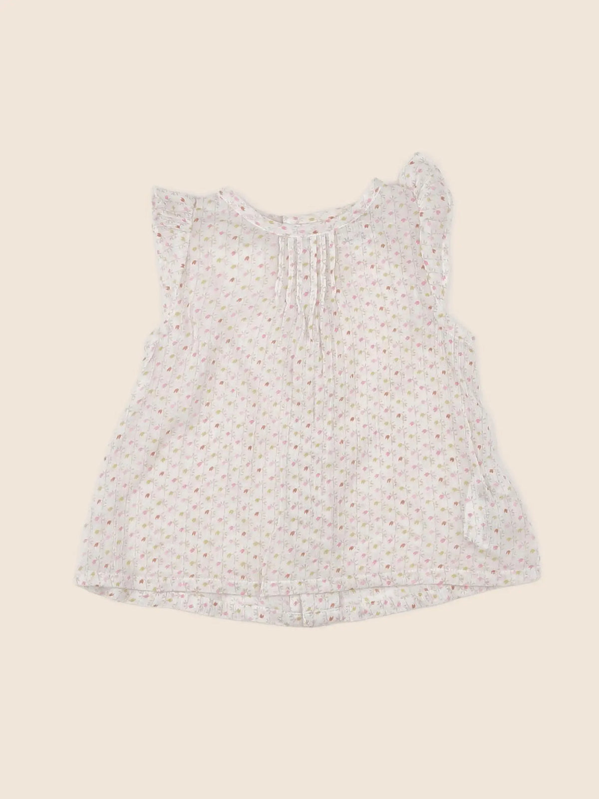 Boutchou - blouse multicolore - 3 mois