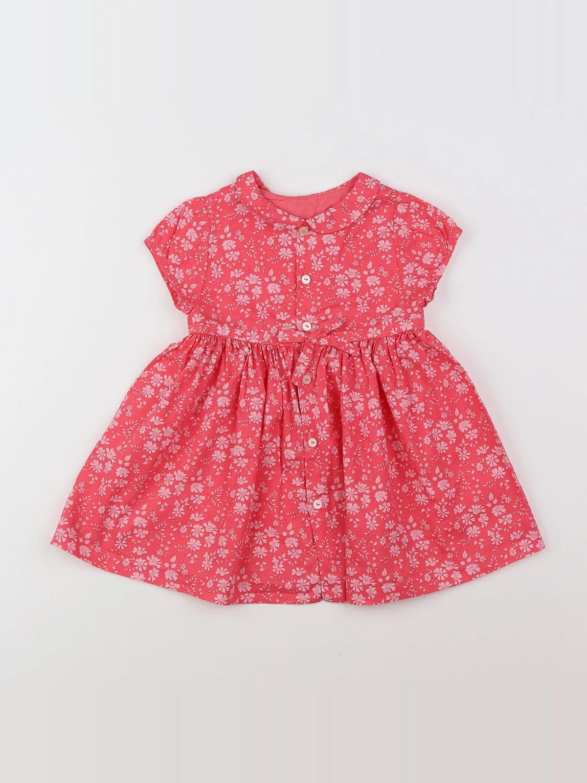 Jacadi - robe rose - 12 mois