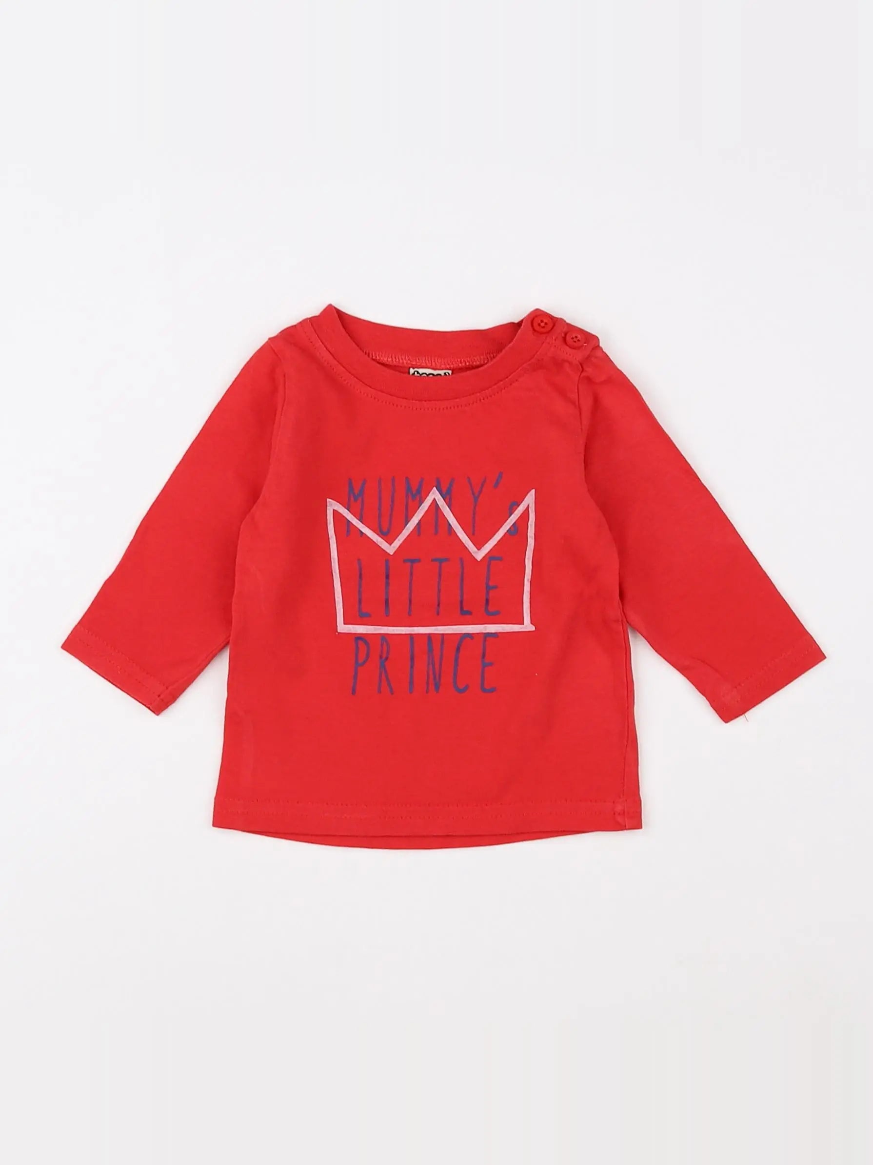 Tape à l'oeil - tee-shirt rouge - 3 mois