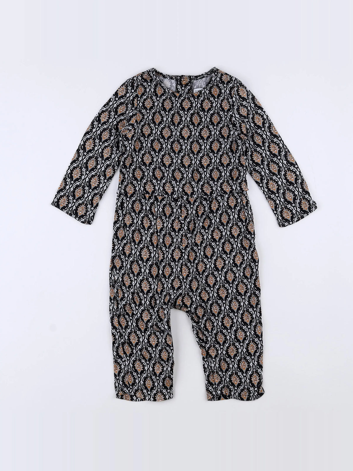 IKKS - combinaison noir, bronze, blanc - 12 mois