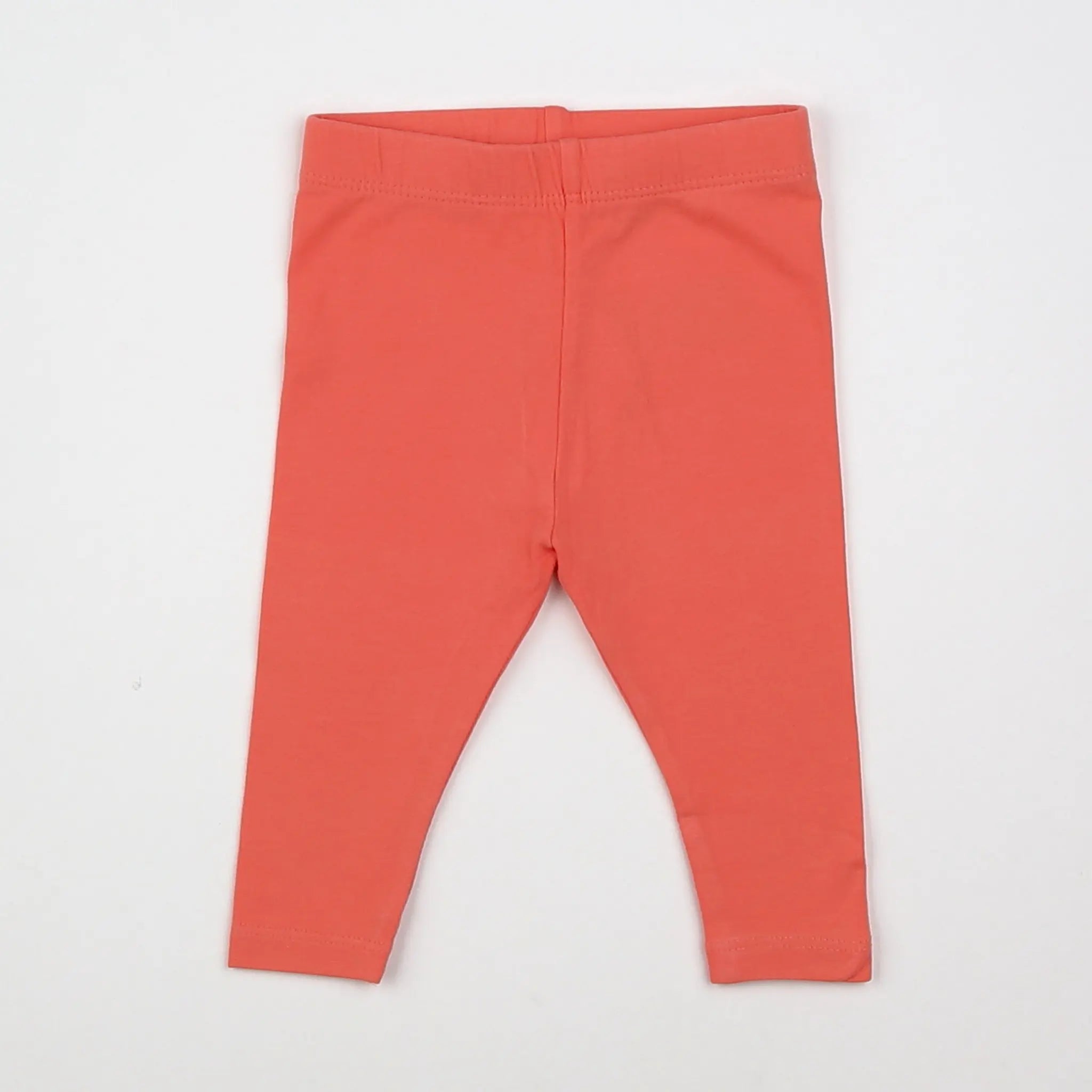 Vertbaudet - legging orange - 3 mois