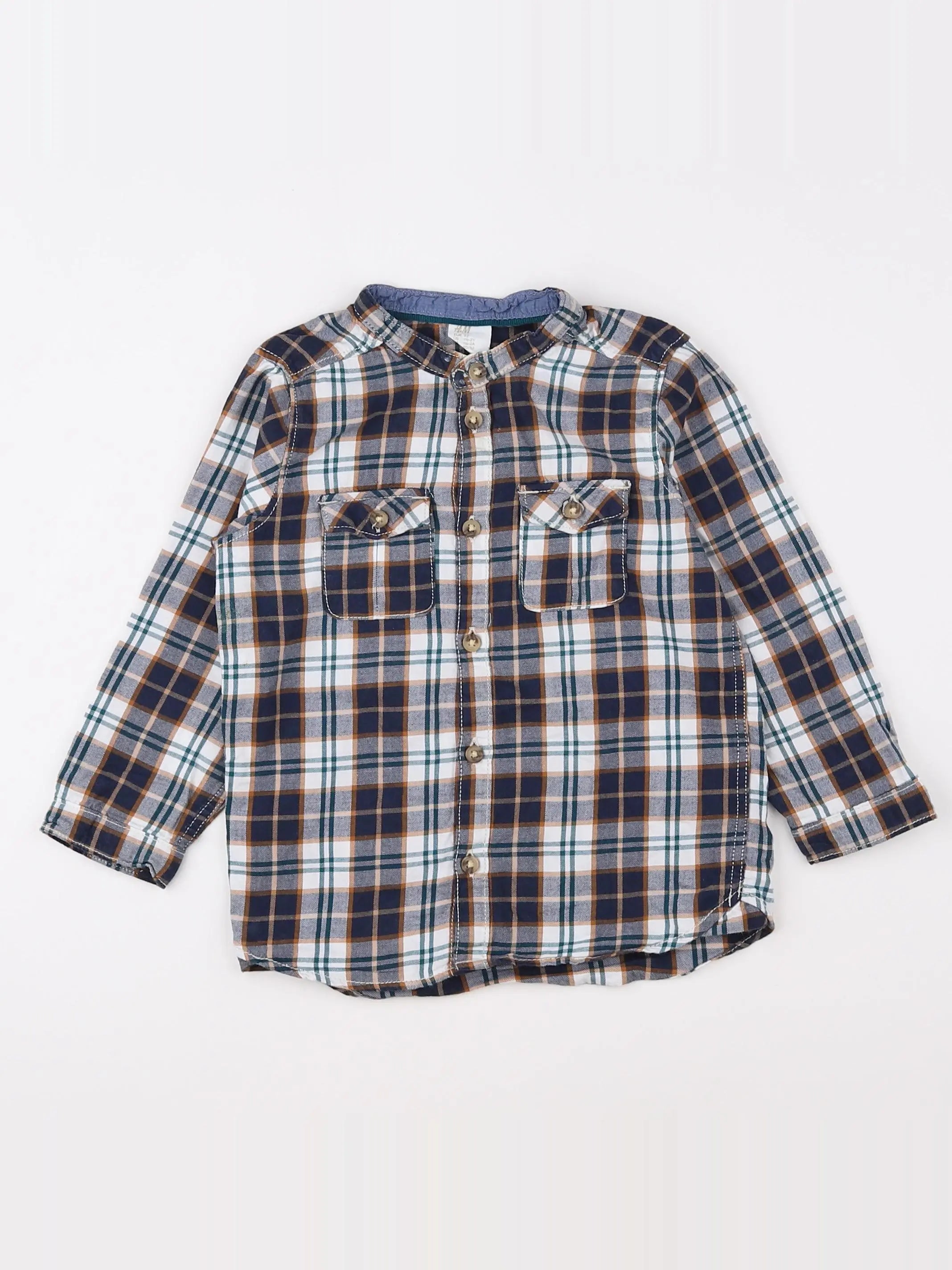 H&M - chemise multicolore - 18 mois à 2 ans