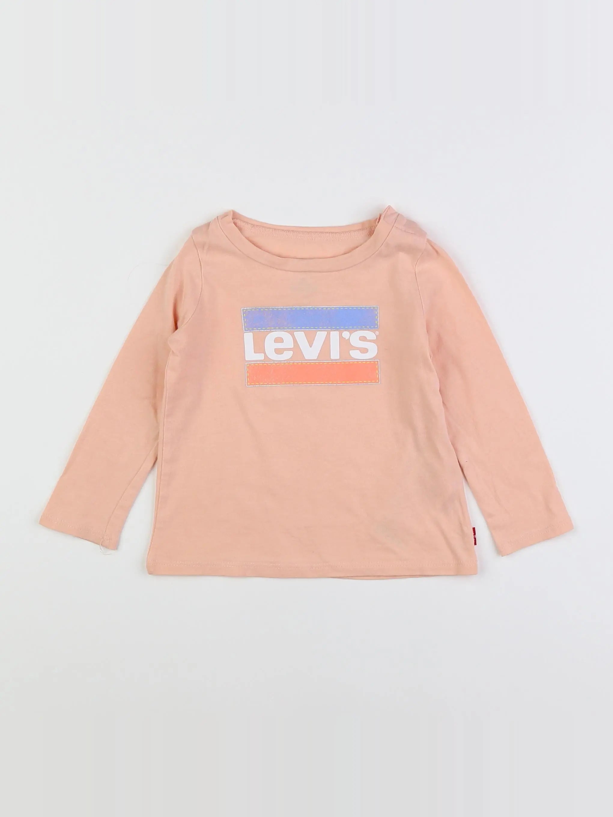 Levi's - tee-shirt rose, bleu - 18 mois