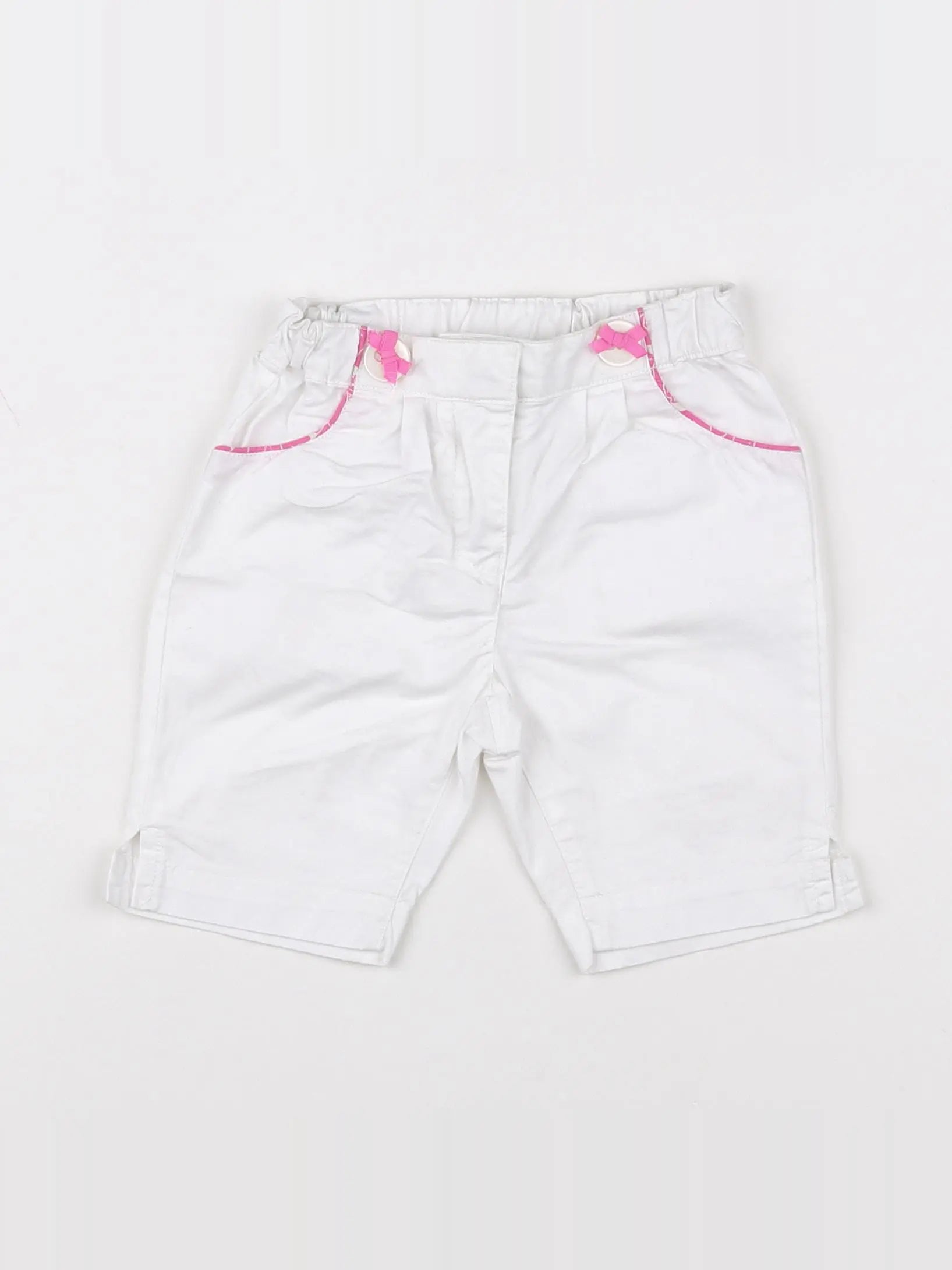 Jacadi - short blanc - 6 mois