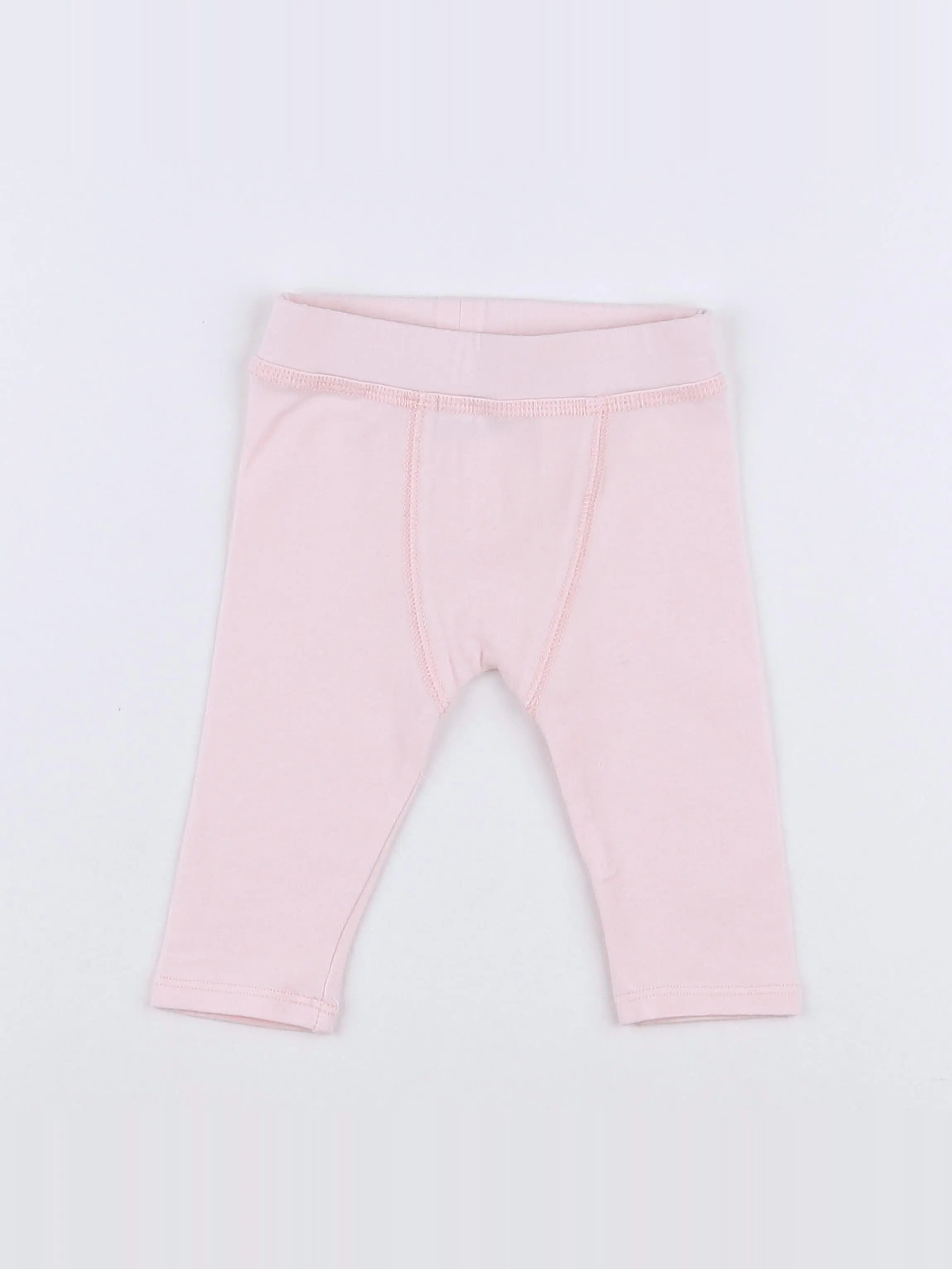 Vertbaudet - legging rose - 3 mois