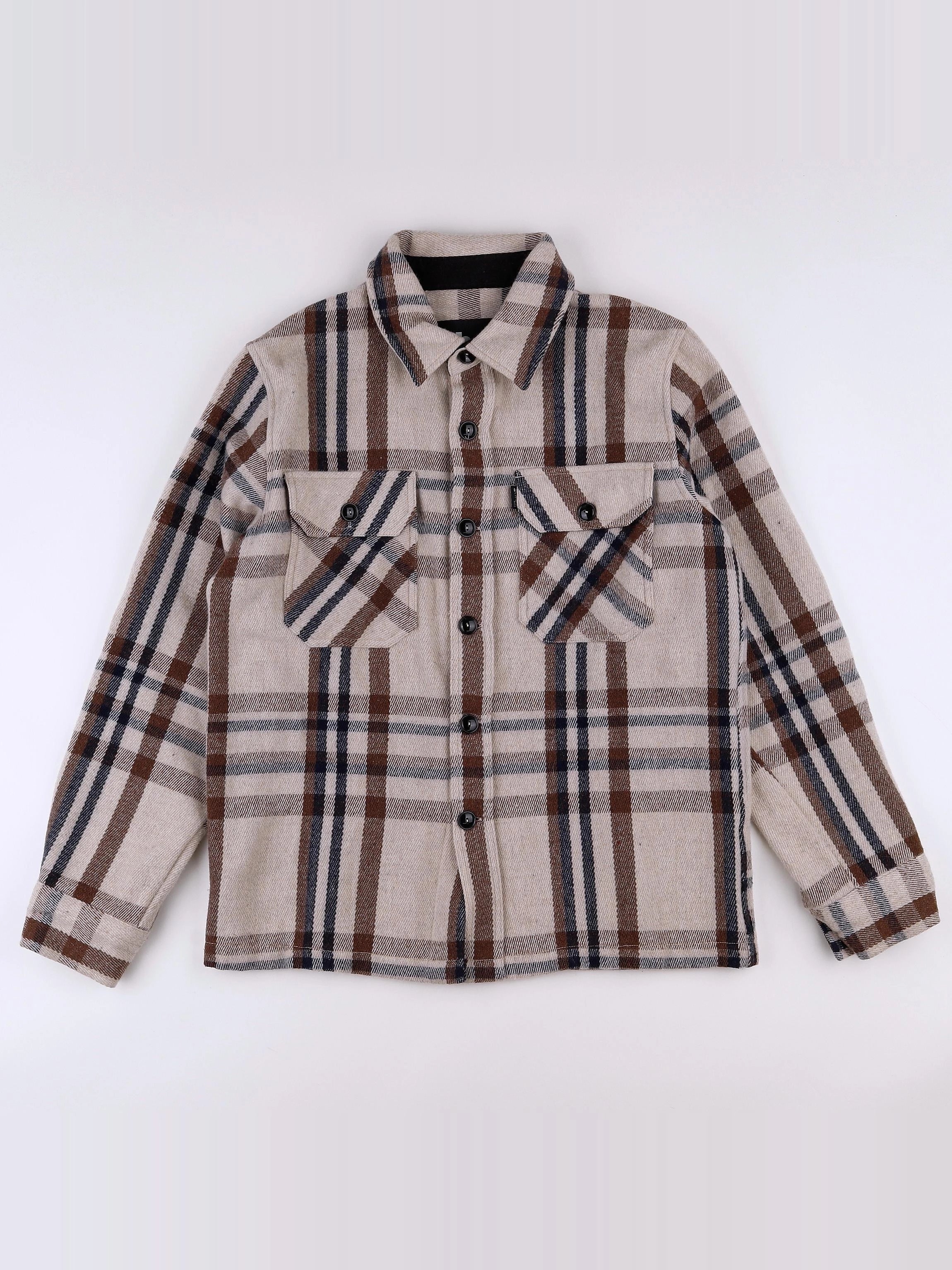 Schott - veste marron - 14 ans