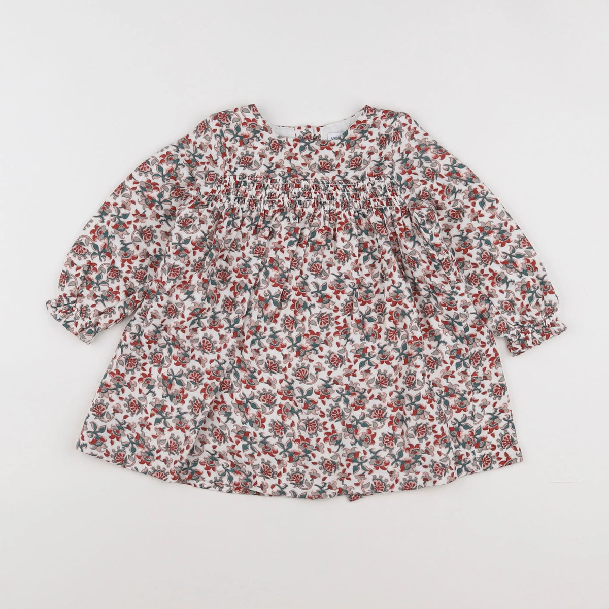Vertbaudet - robe multicolore - 18 mois