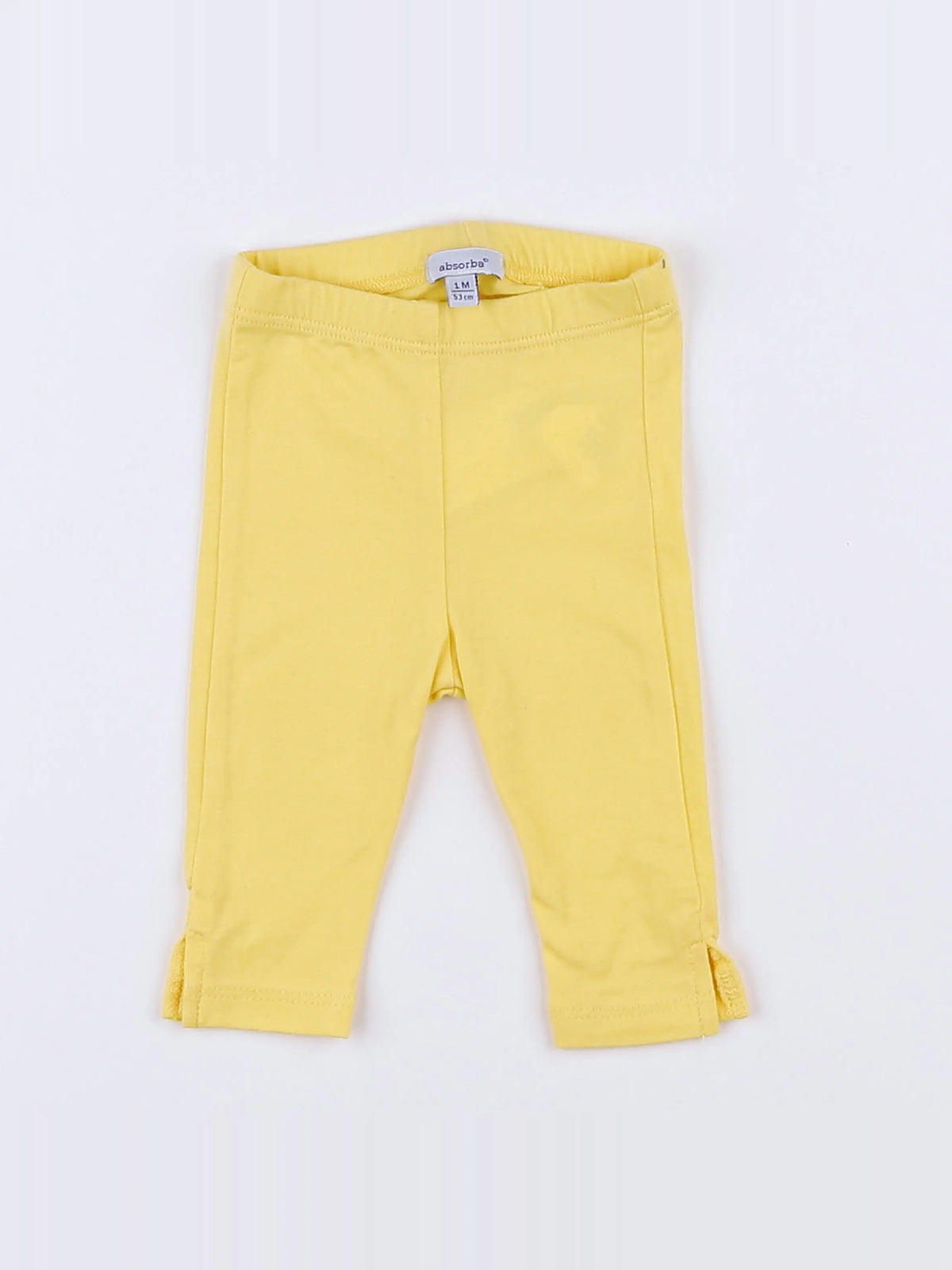 Absorba - legging jaune - 3 mois