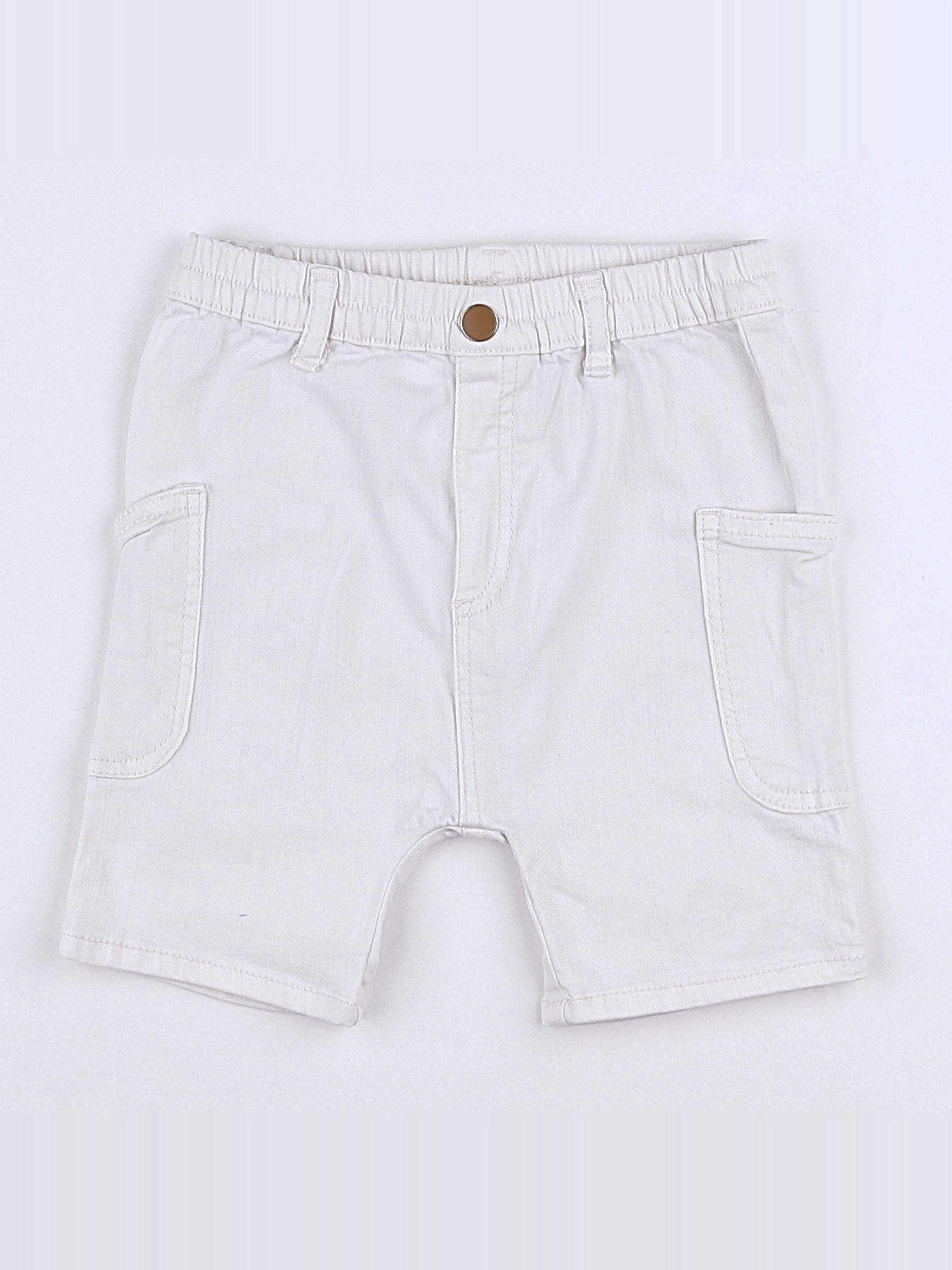 Zara - jean blanc - 9/12 mois