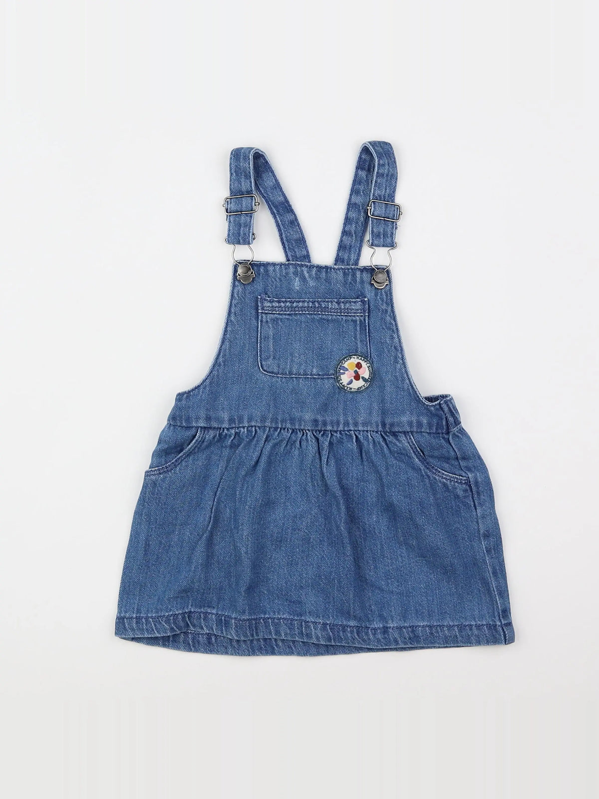 Vertbaudet - robe bleu - 2 ans