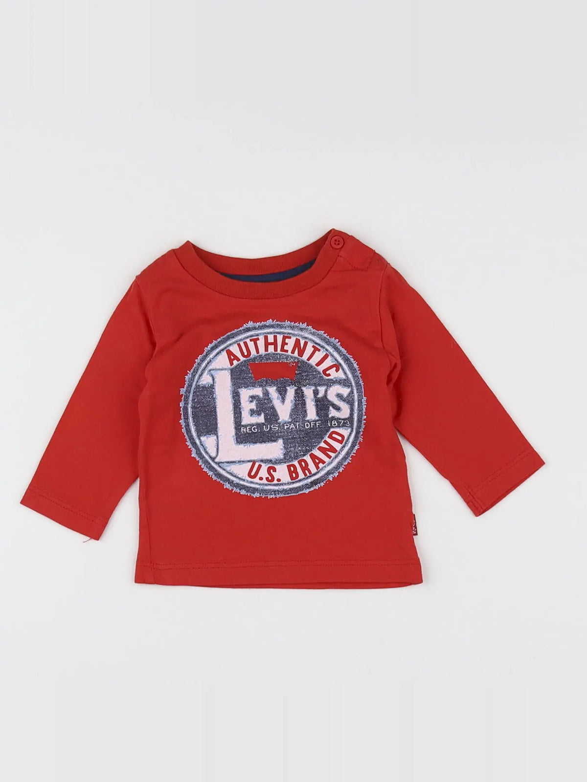 Levi's - tee-shirt rouge - 3 mois
