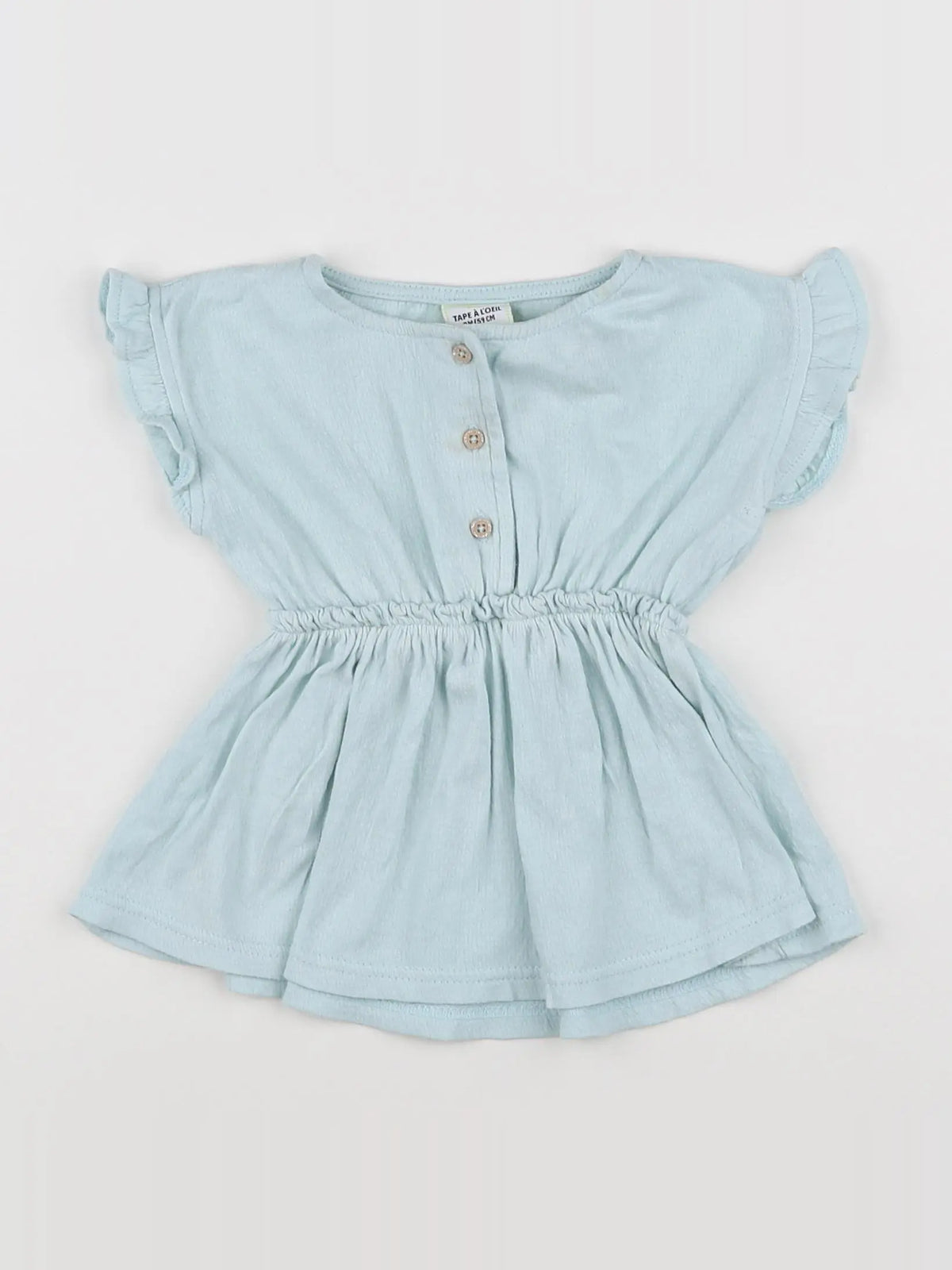 Tape à l'oeil - robe vert - 3 mois