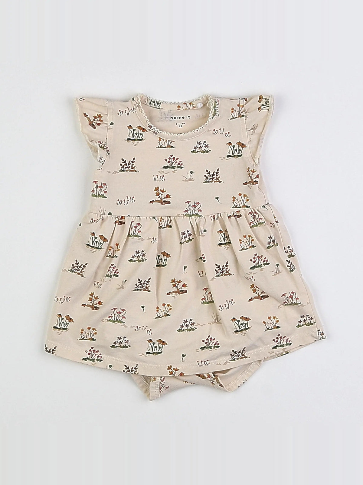 Name it - robe beige - 3 mois