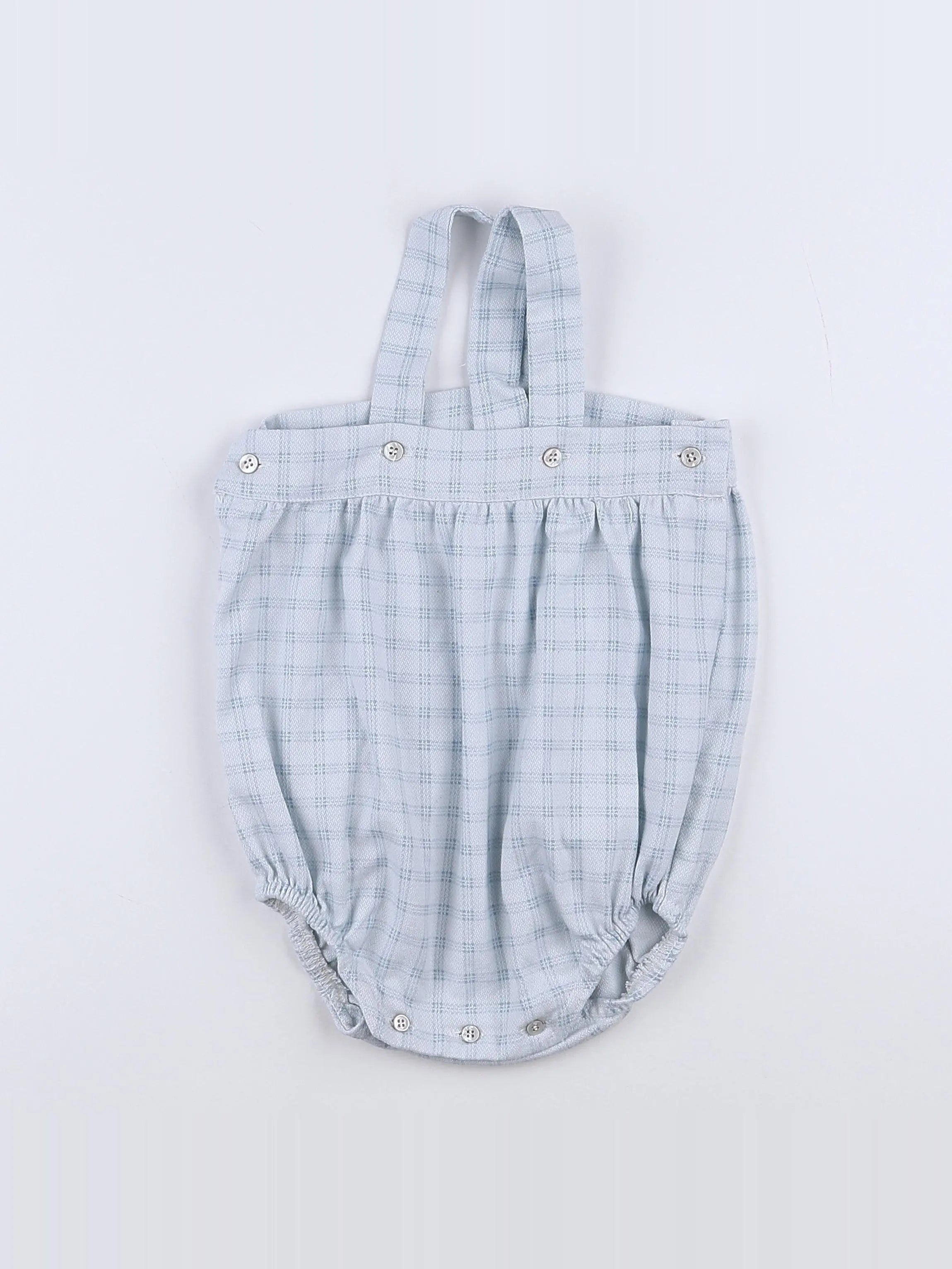 Lola Palacios - combinaison bleu, blanc - 12 mois