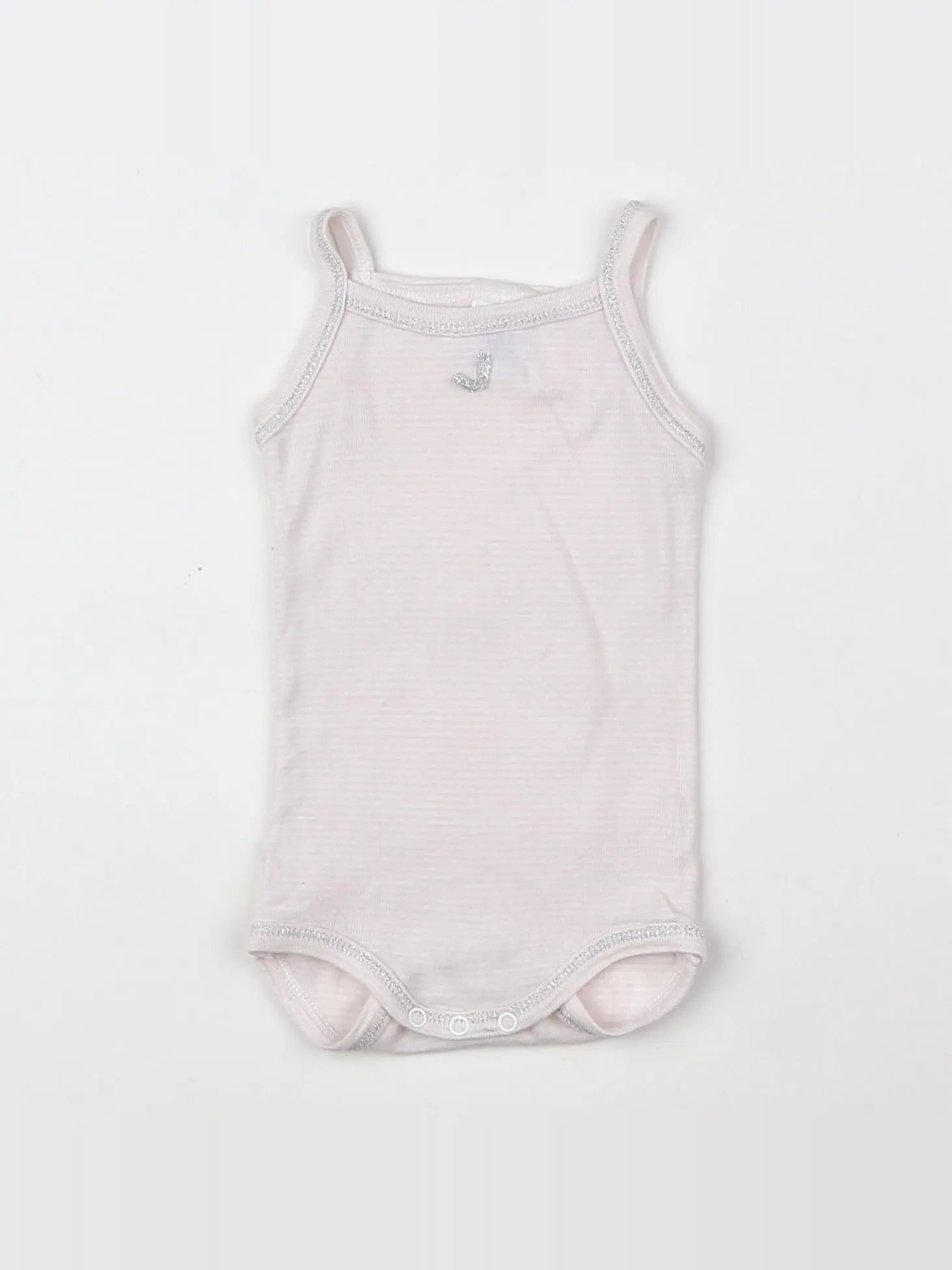 Petit Bateau - body rose - 3 mois