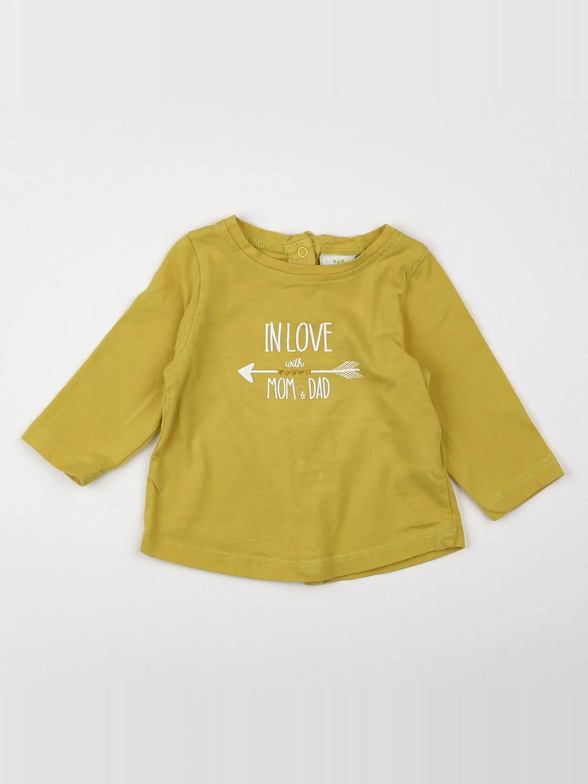 Tape à l'oeil - tee-shirt jaune - 3 mois